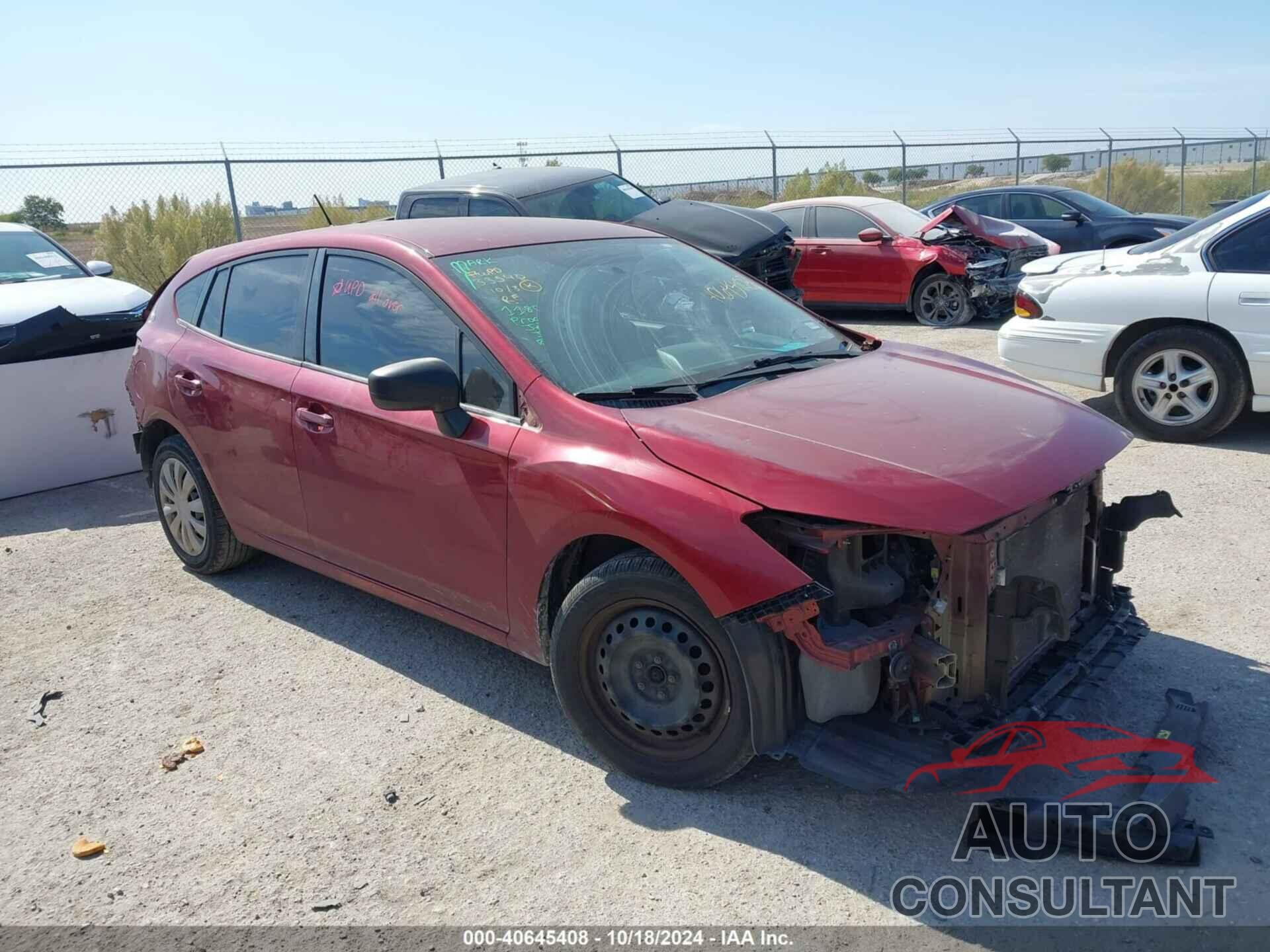 SUBARU IMPREZA 2017 - 4S3GTAA67H3724776