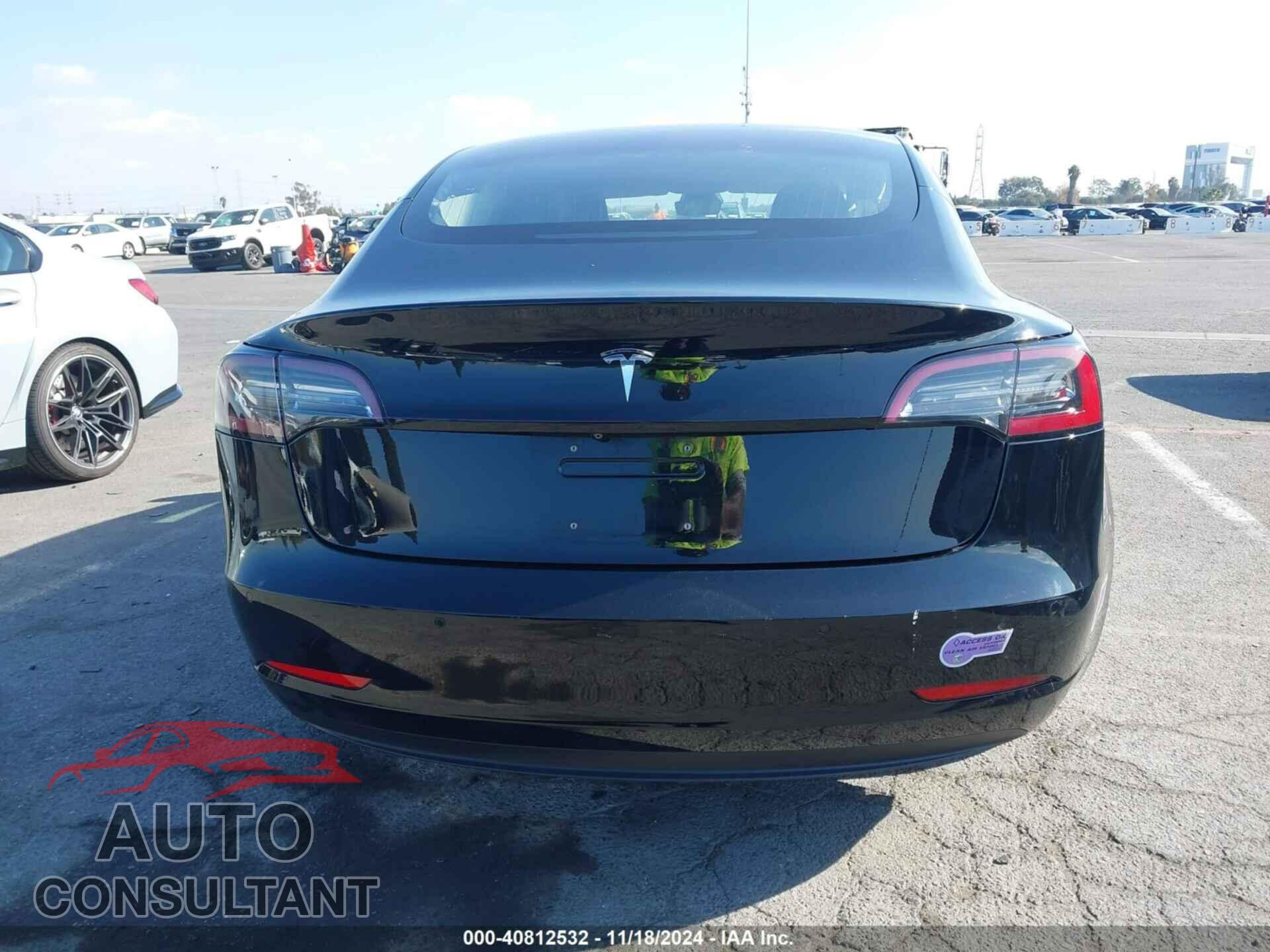 TESLA MODEL 3 2018 - 5YJ3E1EA7JF176181