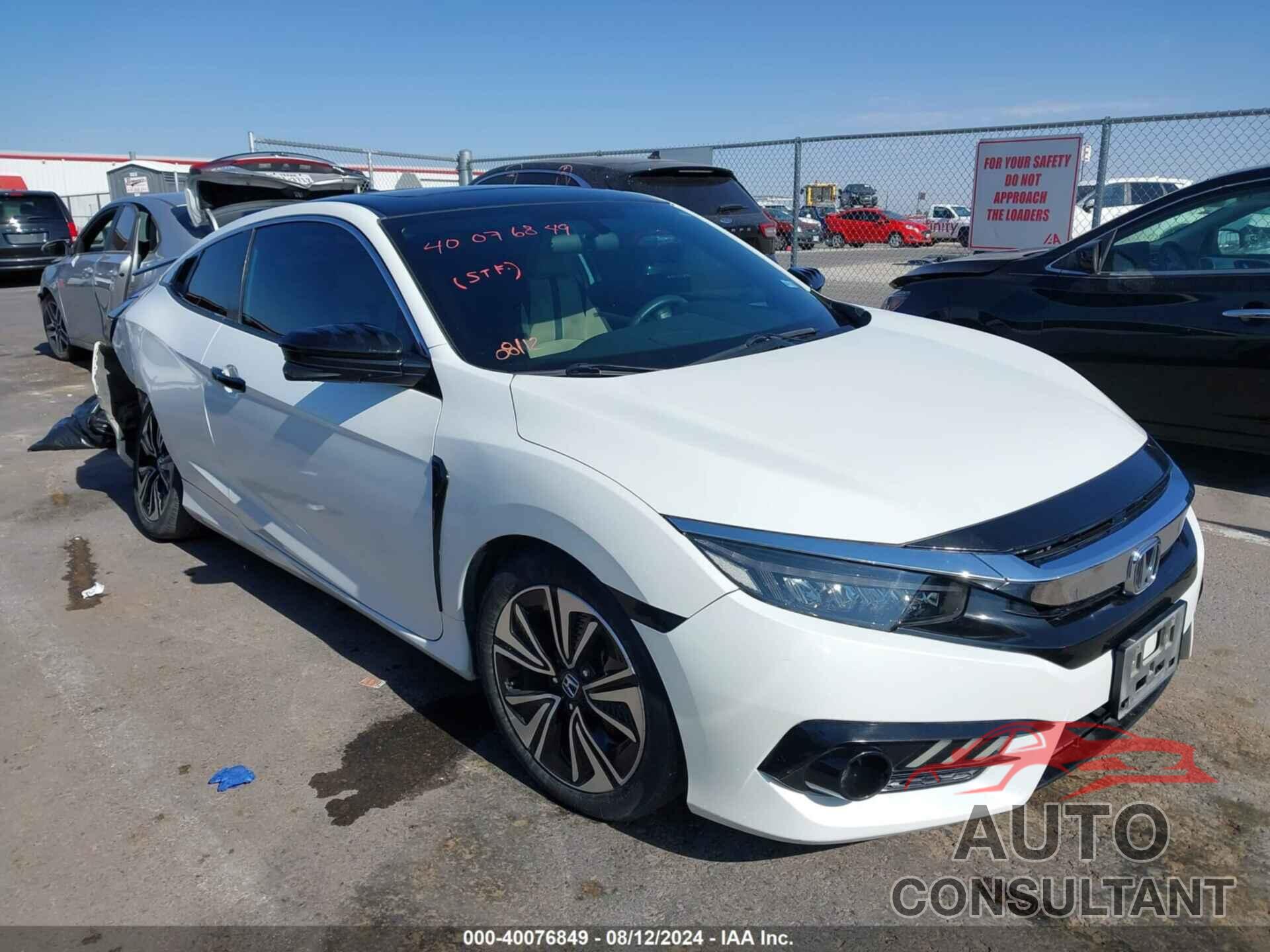 HONDA CIVIC 2017 - 2HGFC3B33HH352010