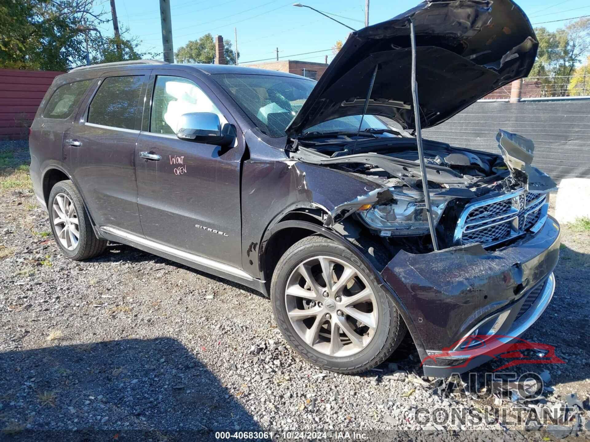 DODGE DURANGO 2020 - 1C4RDJEG6LC281151