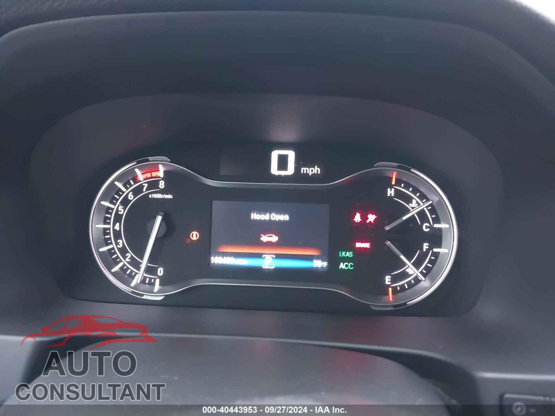 HONDA PILOT 2017 - 5FNYF6H91HB076881