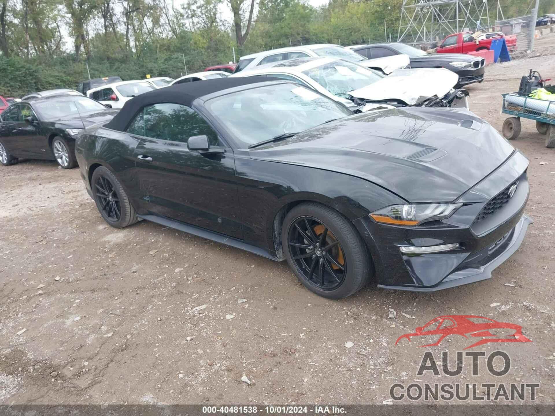 FORD MUSTANG 2018 - 1FATP8UH0J5110466