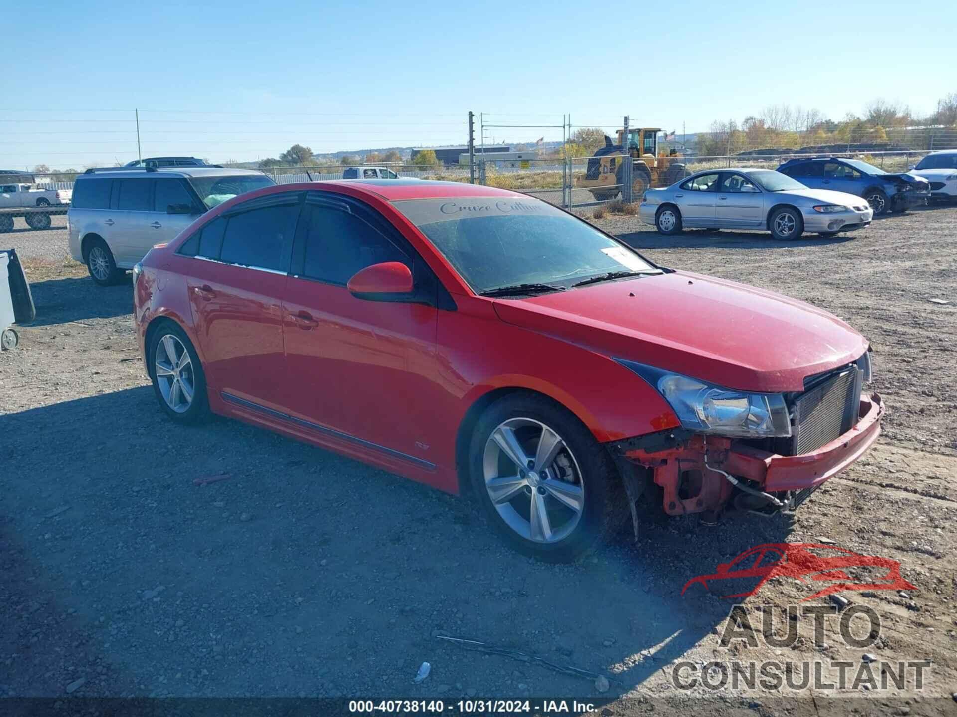 CHEVROLET CRUZE 2013 - 1G1PE5SB7D7307523