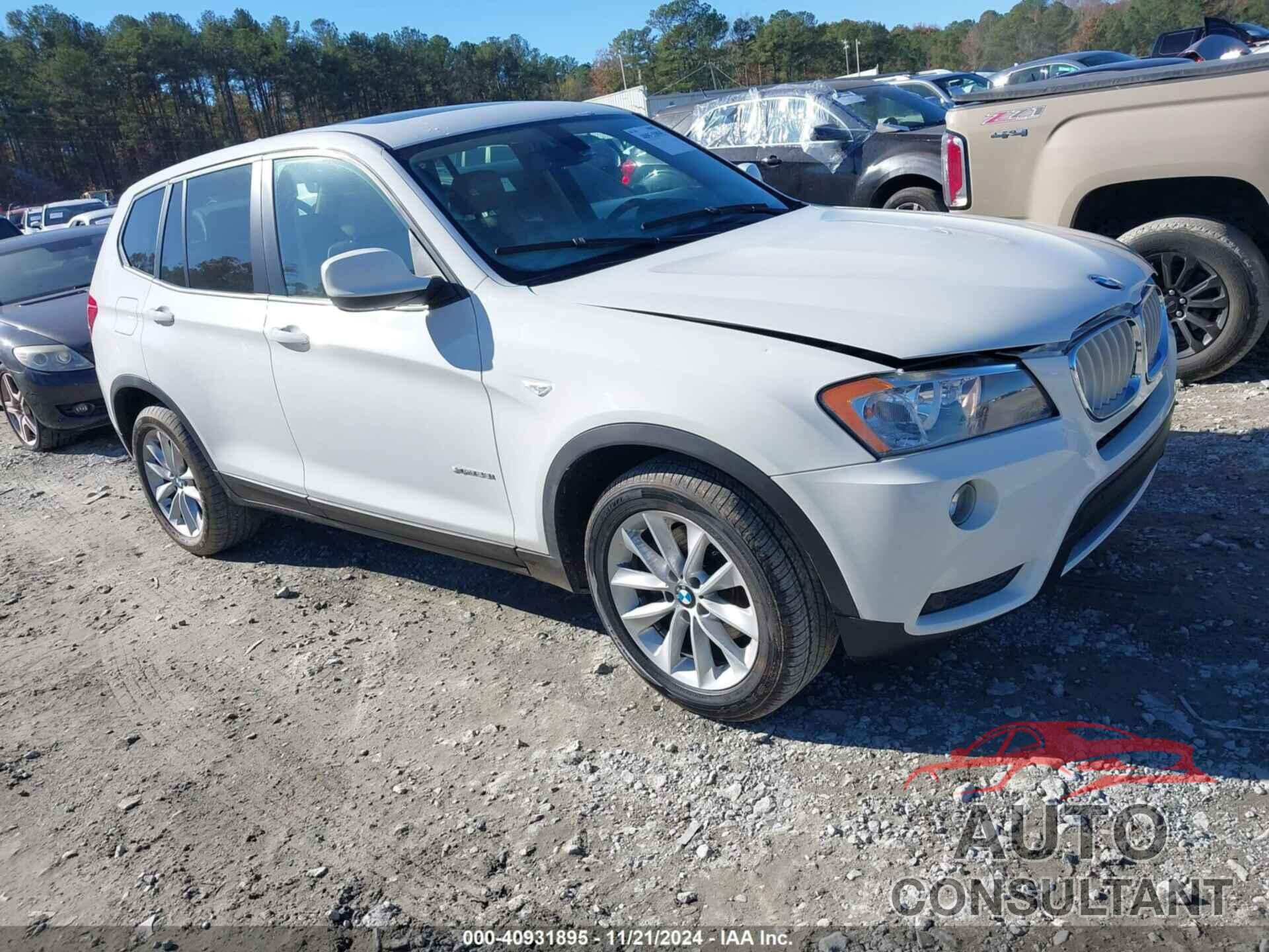 BMW X3 2013 - 5UXWX9C59D0D02699