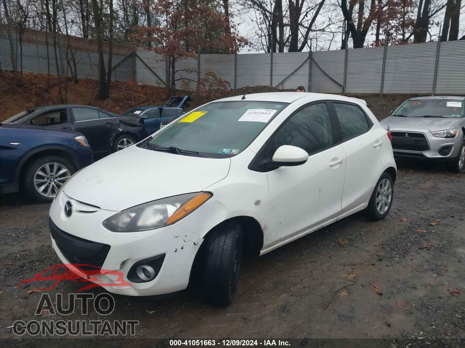 MAZDA MAZDA2 2012 - JM1DE1LY4C0141202