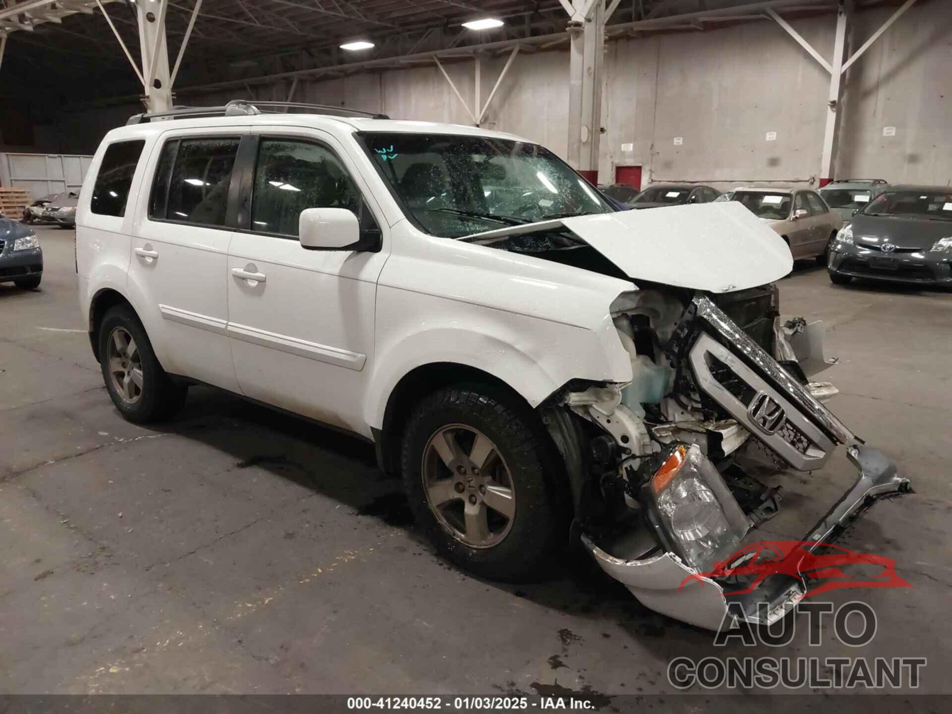 HONDA PILOT 2010 - 5FNYF4H55AB021664
