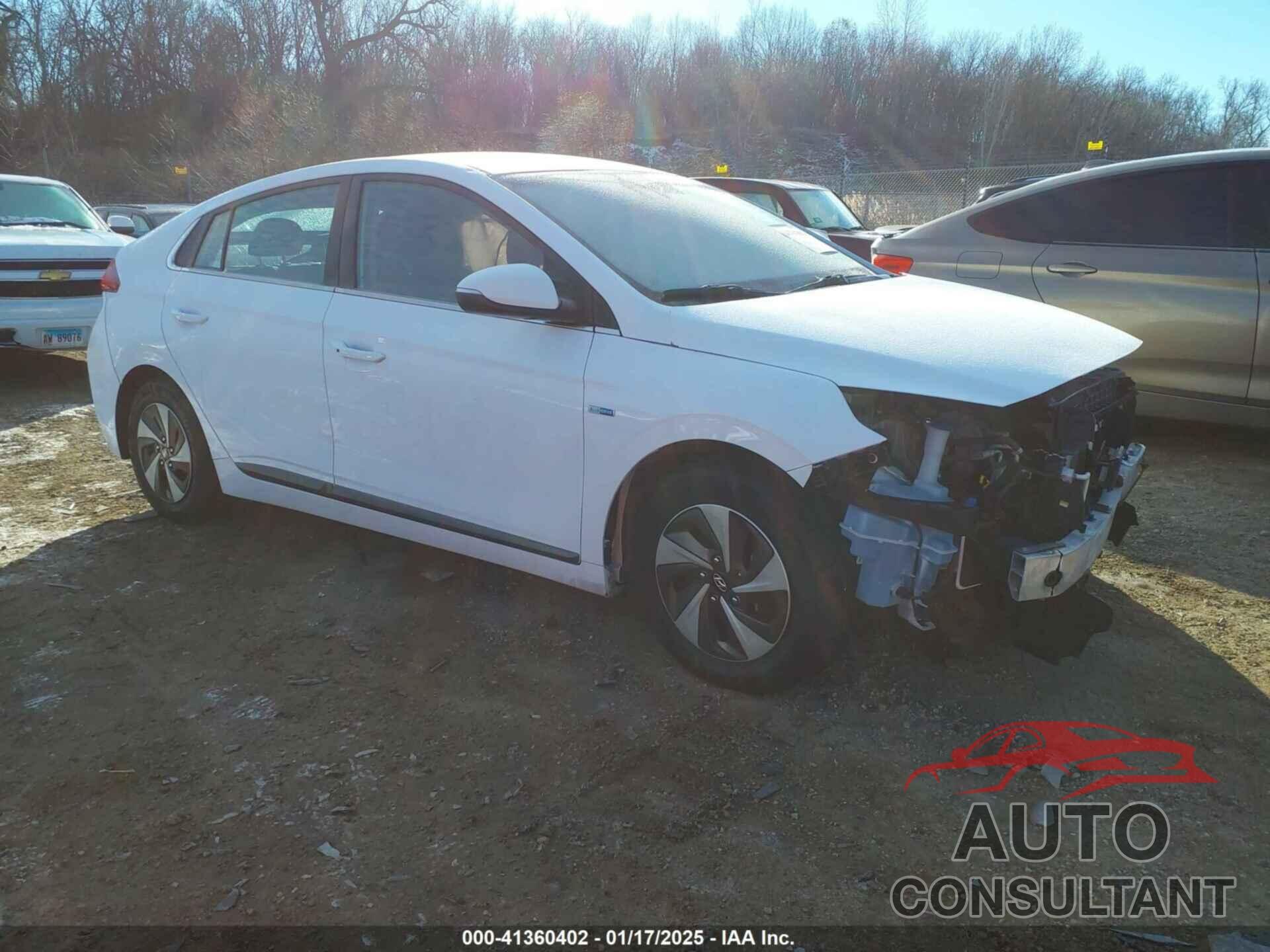 HYUNDAI IONIQ HYBRID 2019 - KMHC75LC9KU110967
