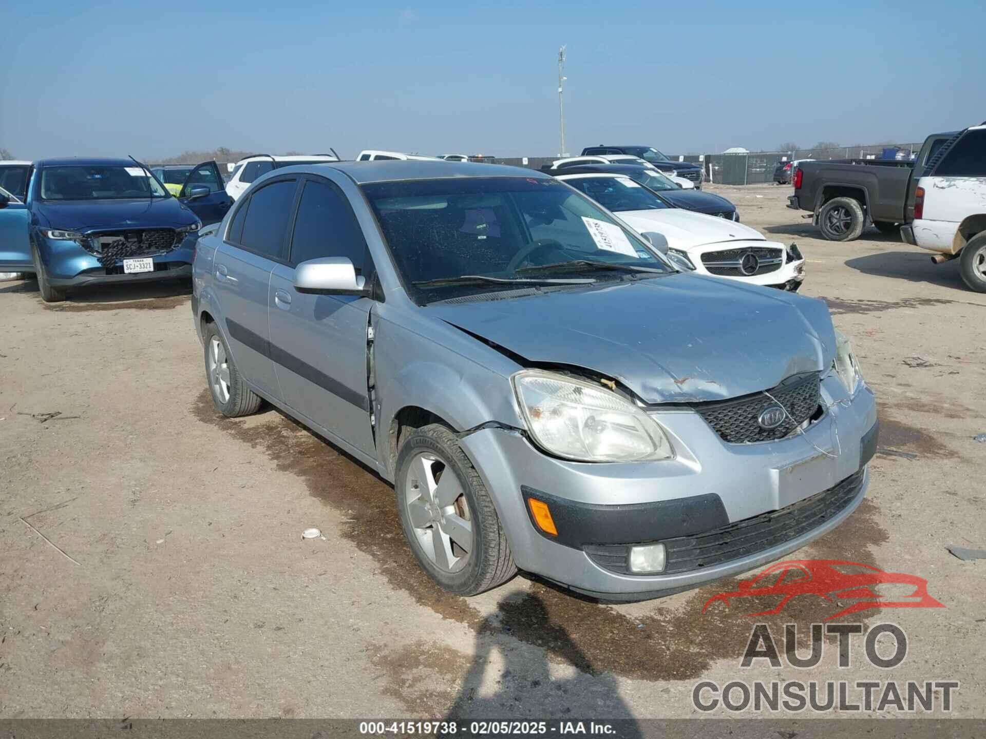 KIA RIO 2009 - KNADE223596557421