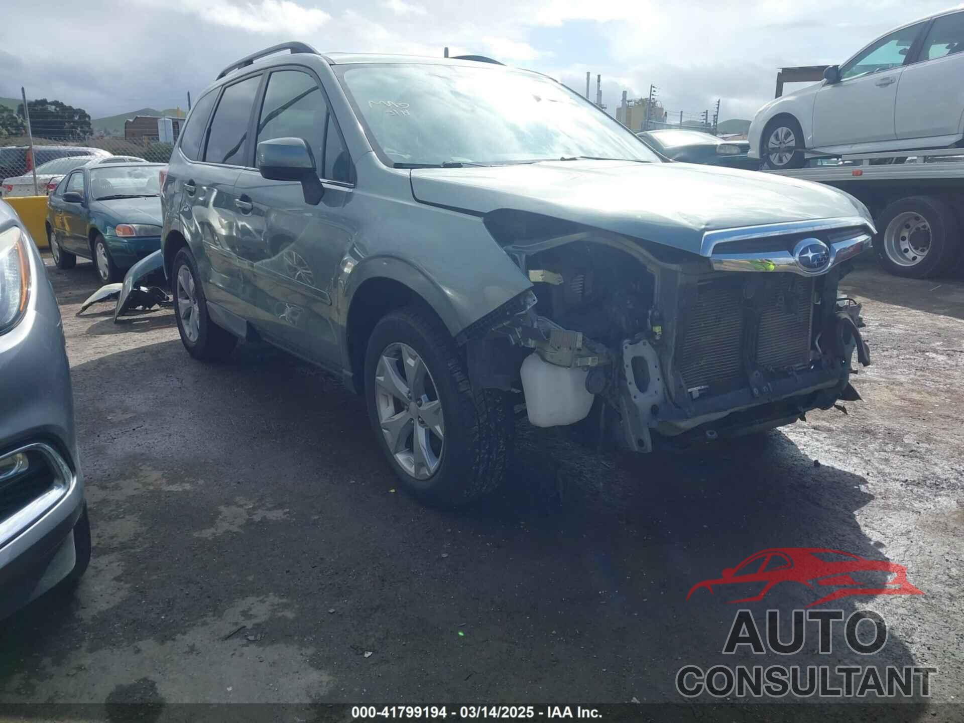 SUBARU FORESTER 2015 - JF2SJAHC6FH418259