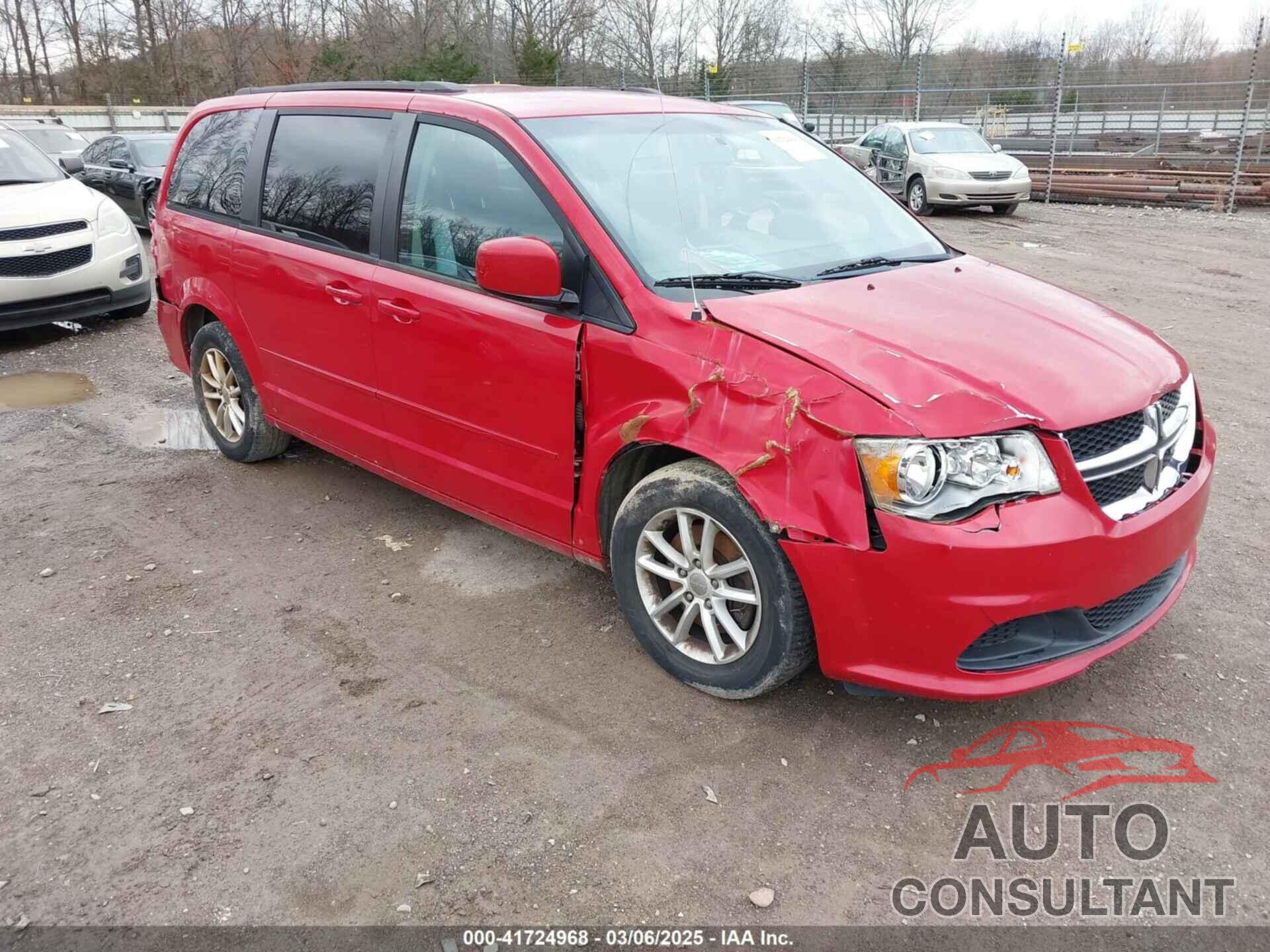 DODGE GRAND CARAVAN 2014 - 2C4RDGCG8ER265131