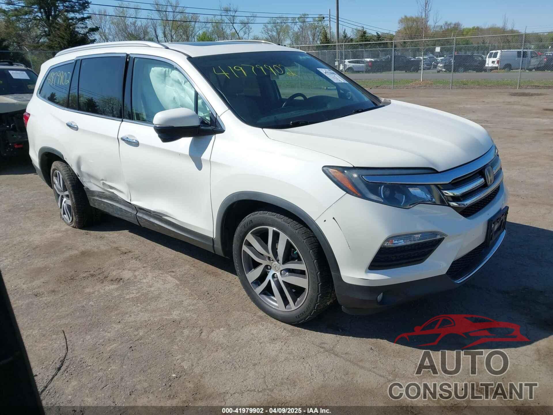 HONDA PILOT 2017 - 5FNYF6H93HB048032
