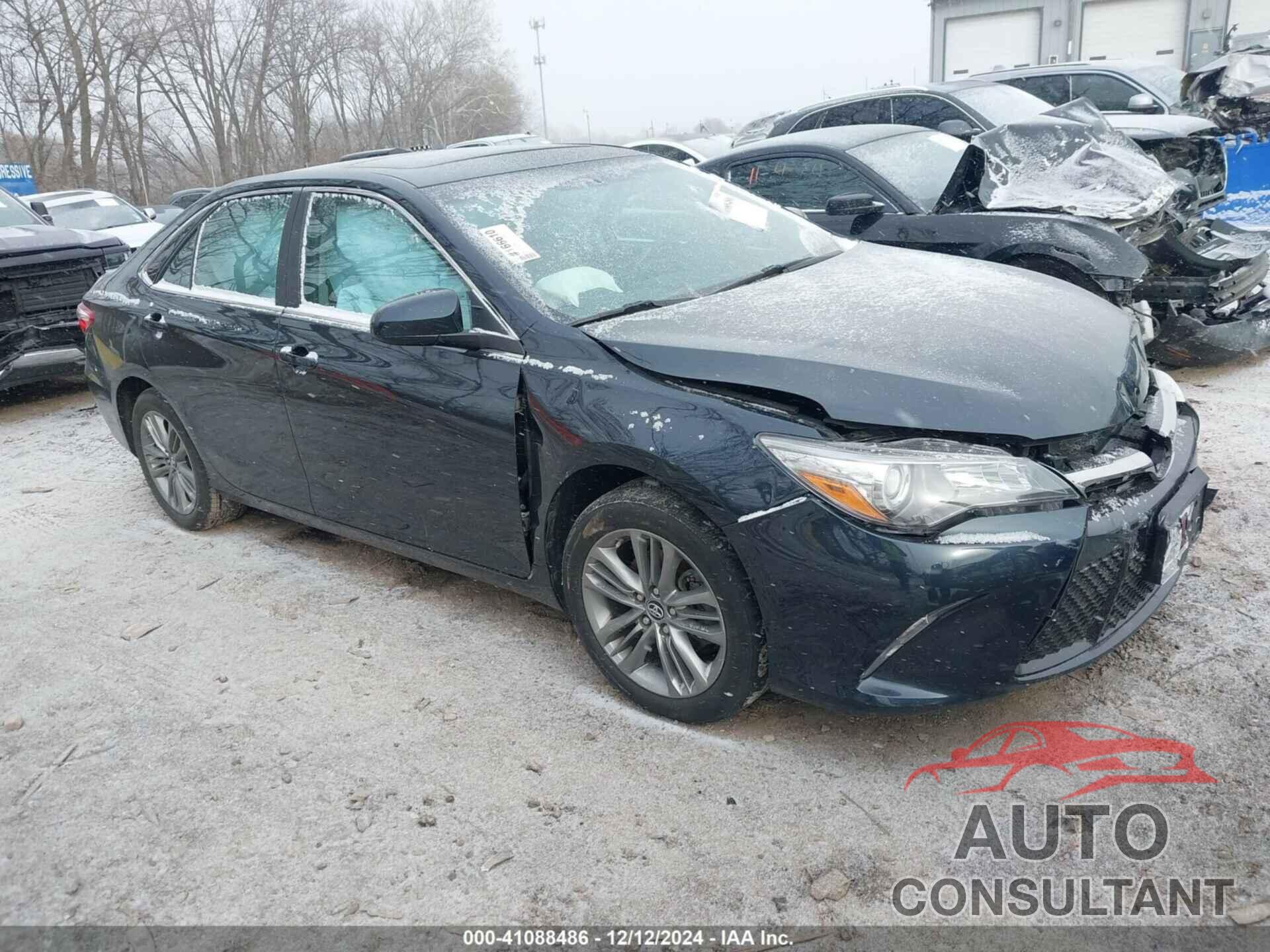 TOYOTA CAMRY 2017 - 4T1BF1FK8HU385300