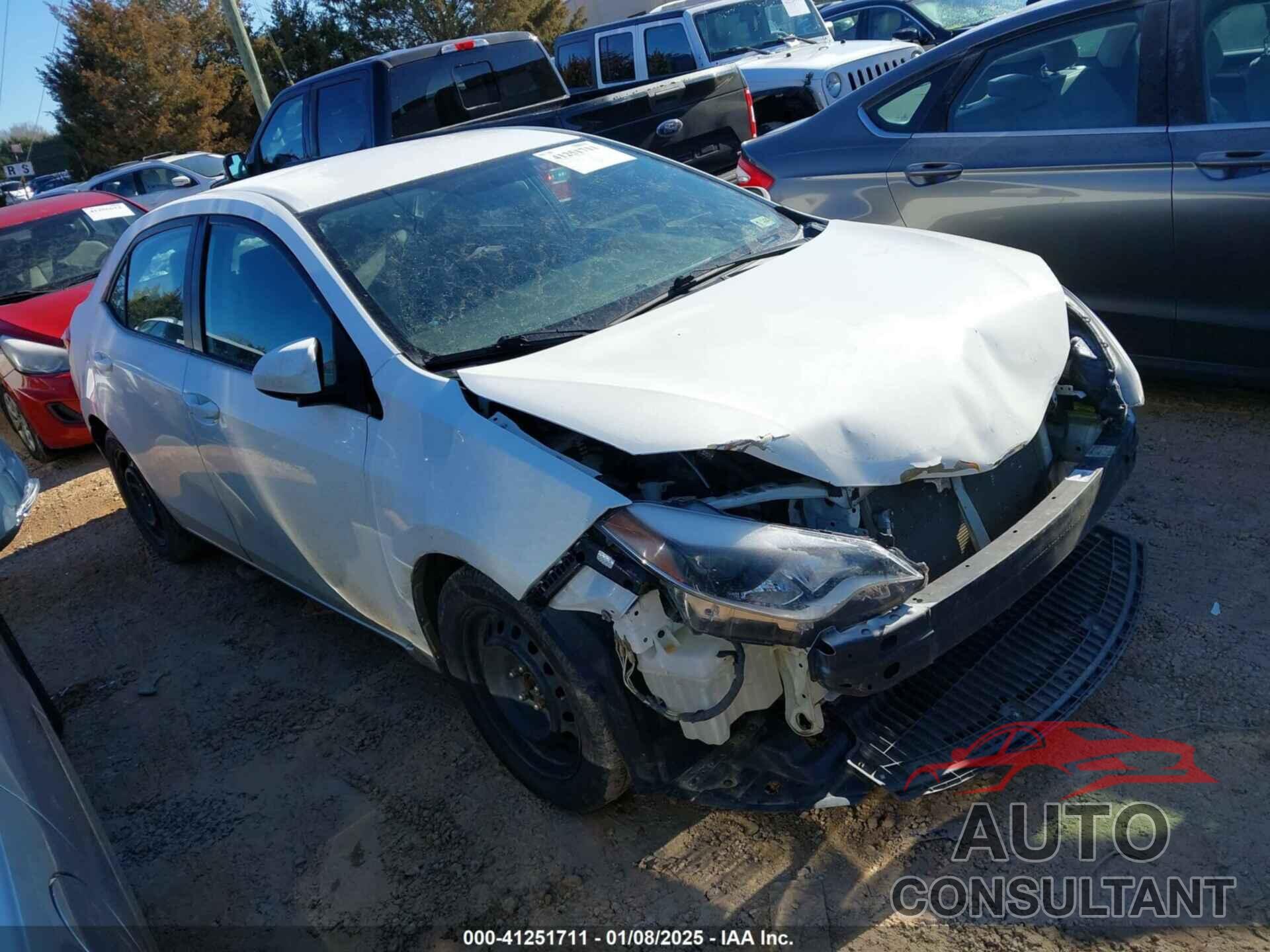 TOYOTA COROLLA 2016 - 2T1BURHE7GC582826