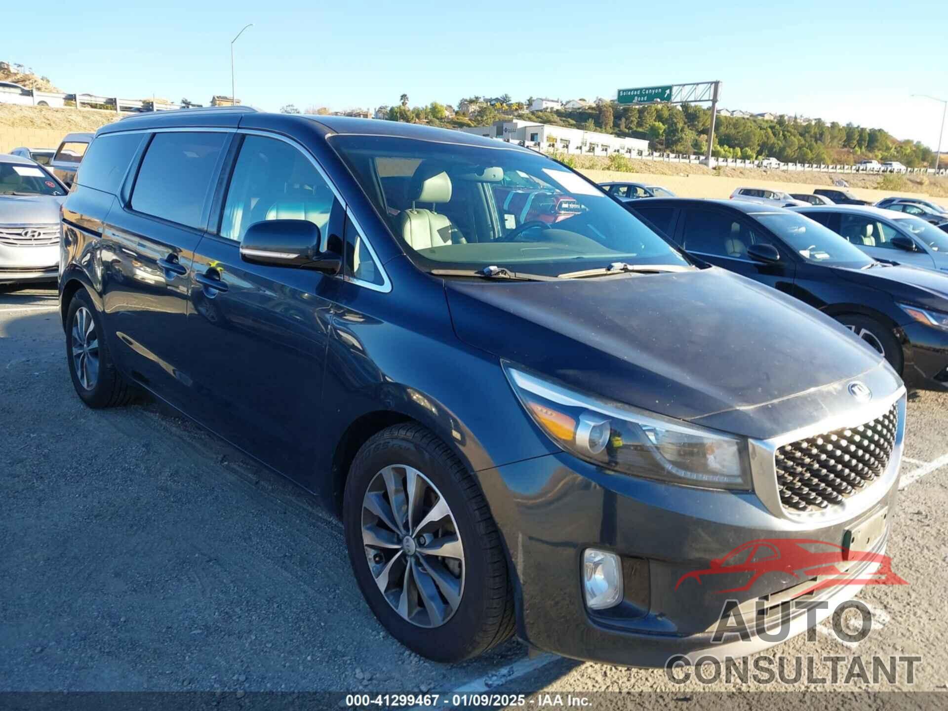 KIA SEDONA 2016 - KNDMC5C16G6147862