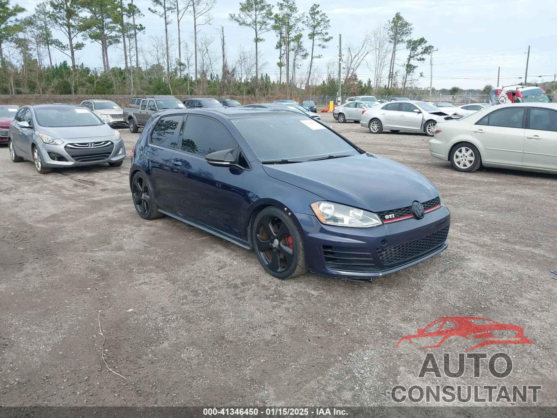 VOLKSWAGEN GOLF GTI 2015 - 3VWYT7AUXFM027648