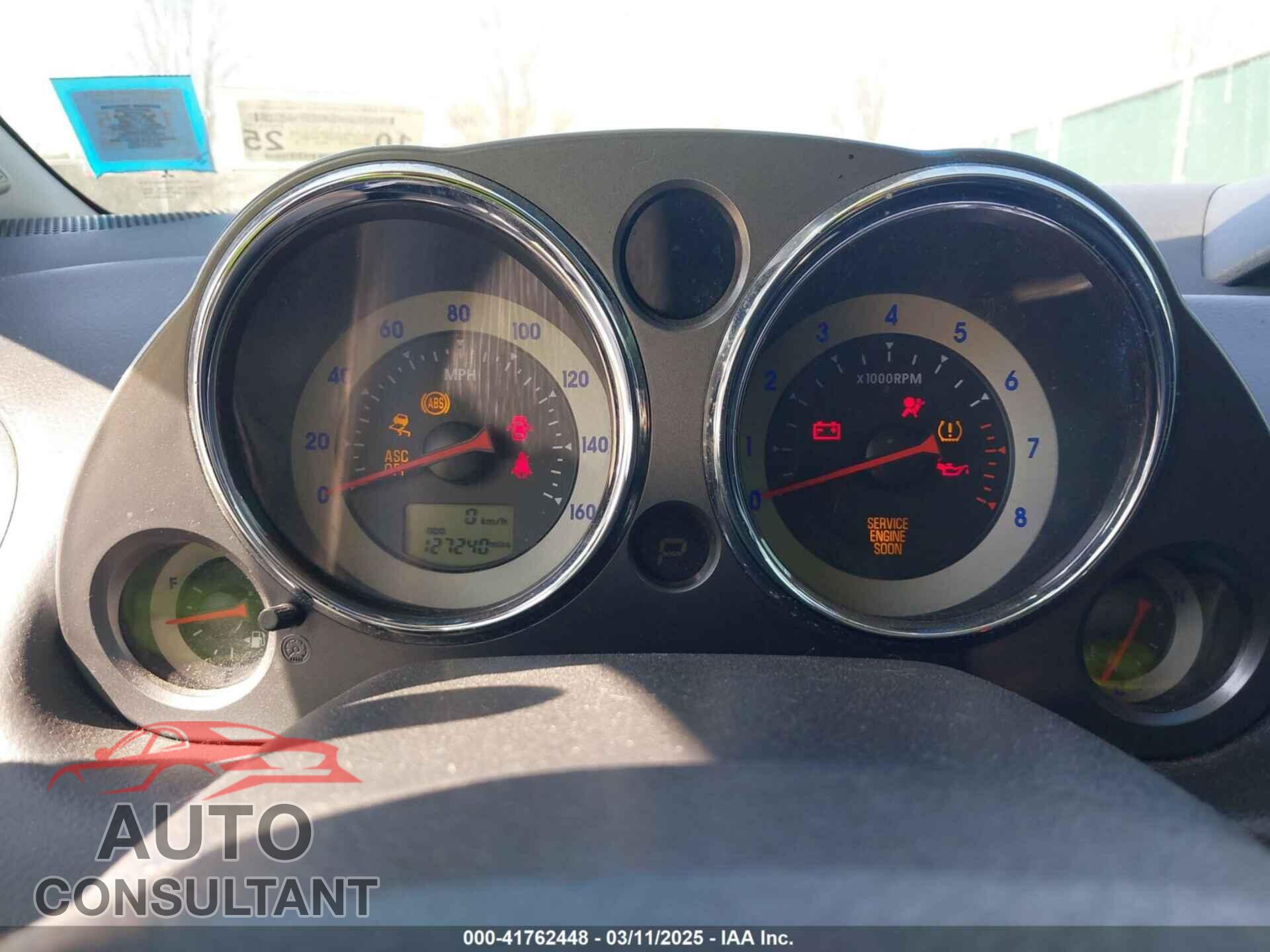 MITSUBISHI ECLIPSE 2011 - 4A31K5DF5BE004008