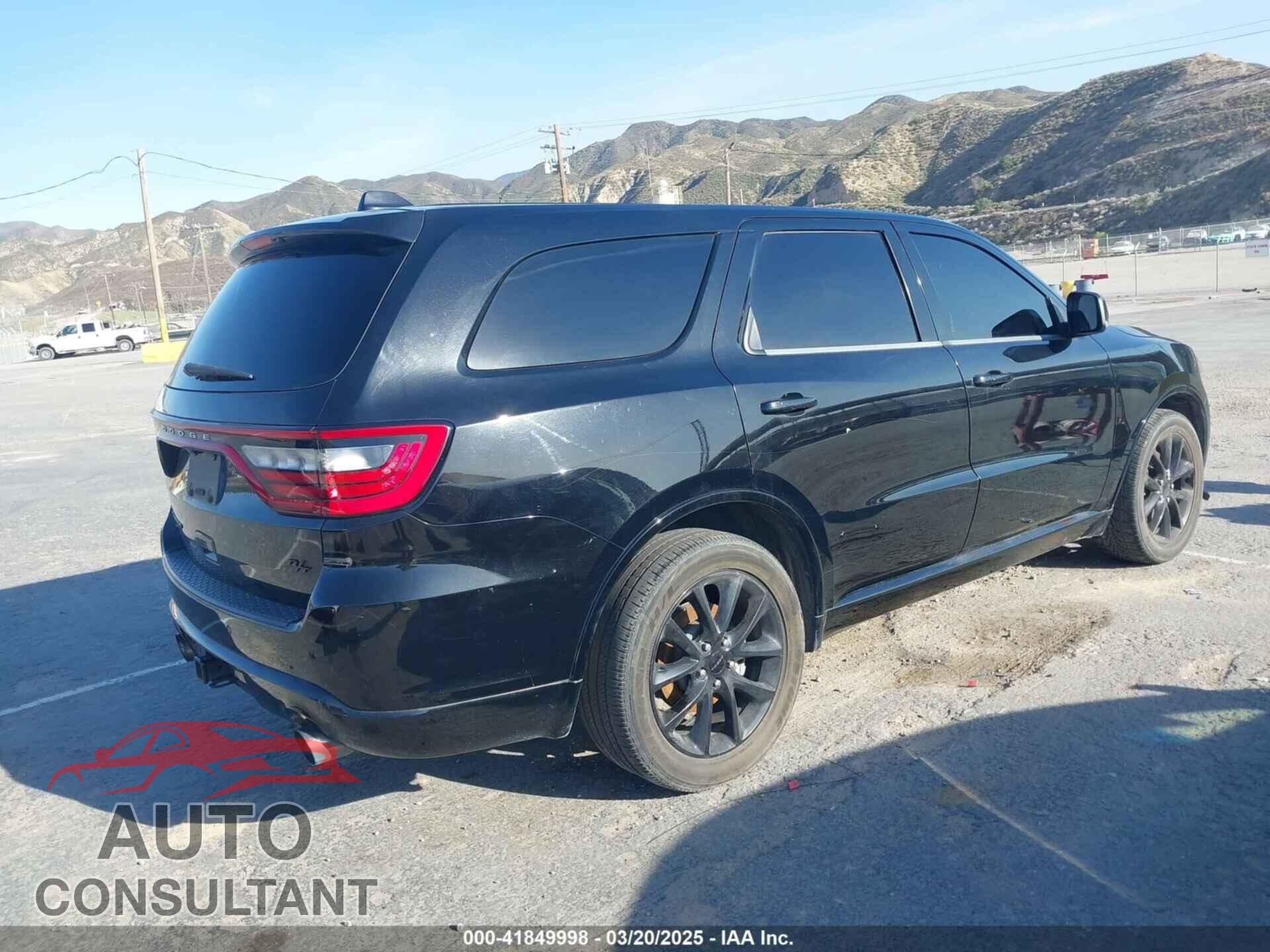 DODGE DURANGO 2017 - 1C4SDJCT6HC643665
