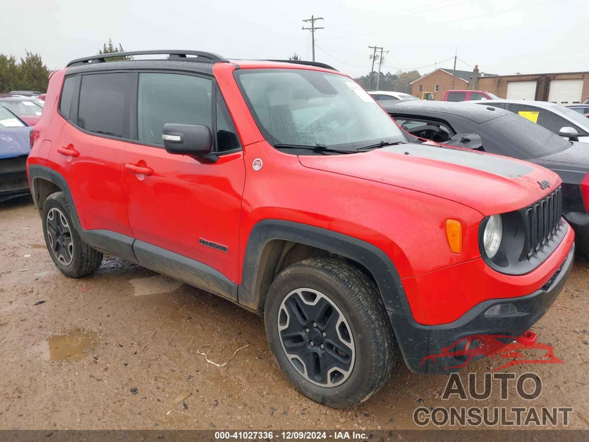 JEEP RENEGADE 2016 - ZACCJBCT3GPD57527