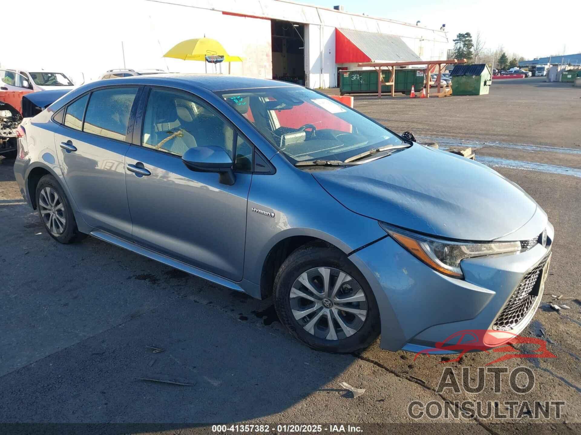 TOYOTA COROLLA 2021 - JTDEAMDE8MJ016852