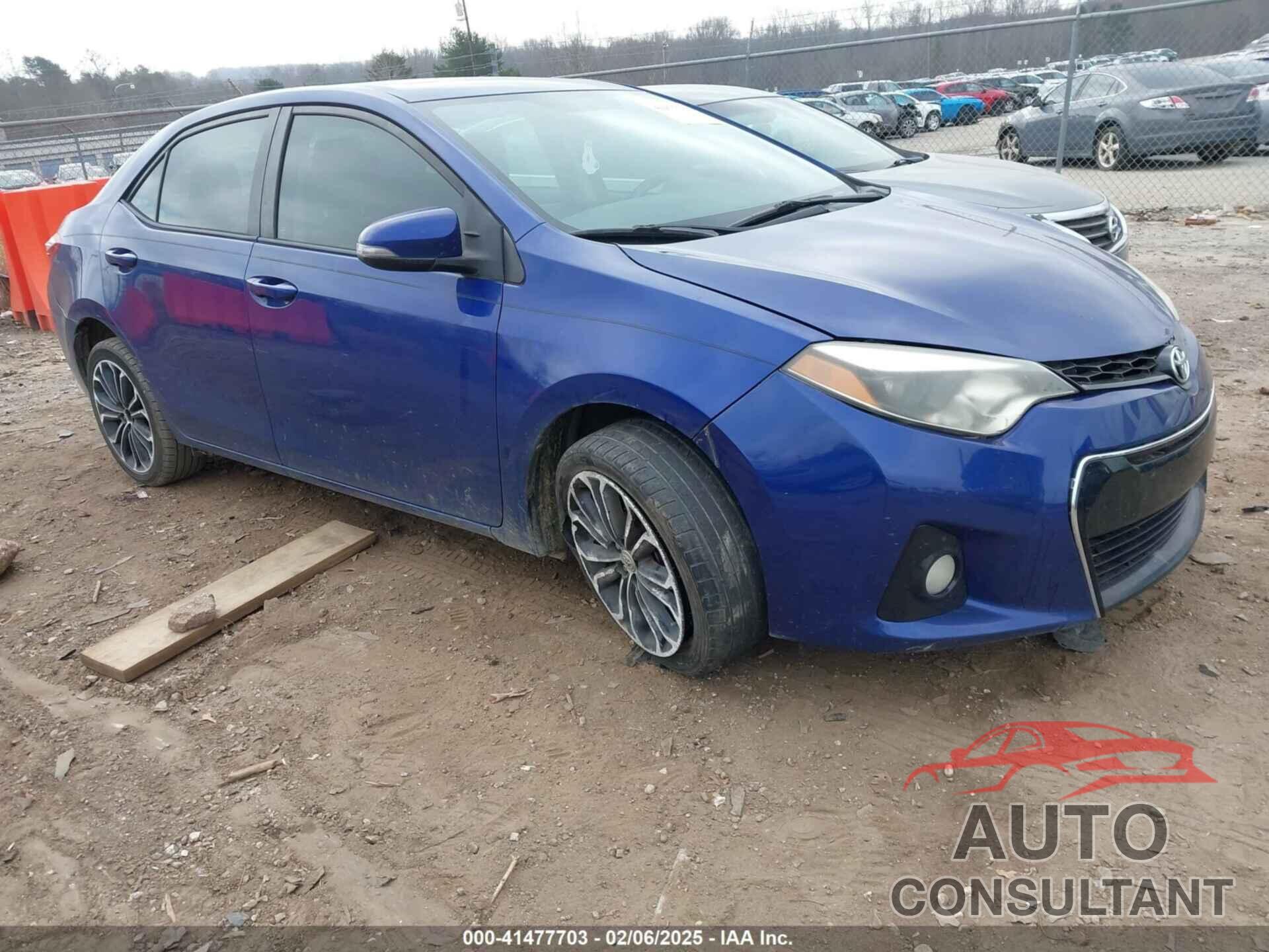 TOYOTA COROLLA 2016 - 2T1BURHE3GC567756