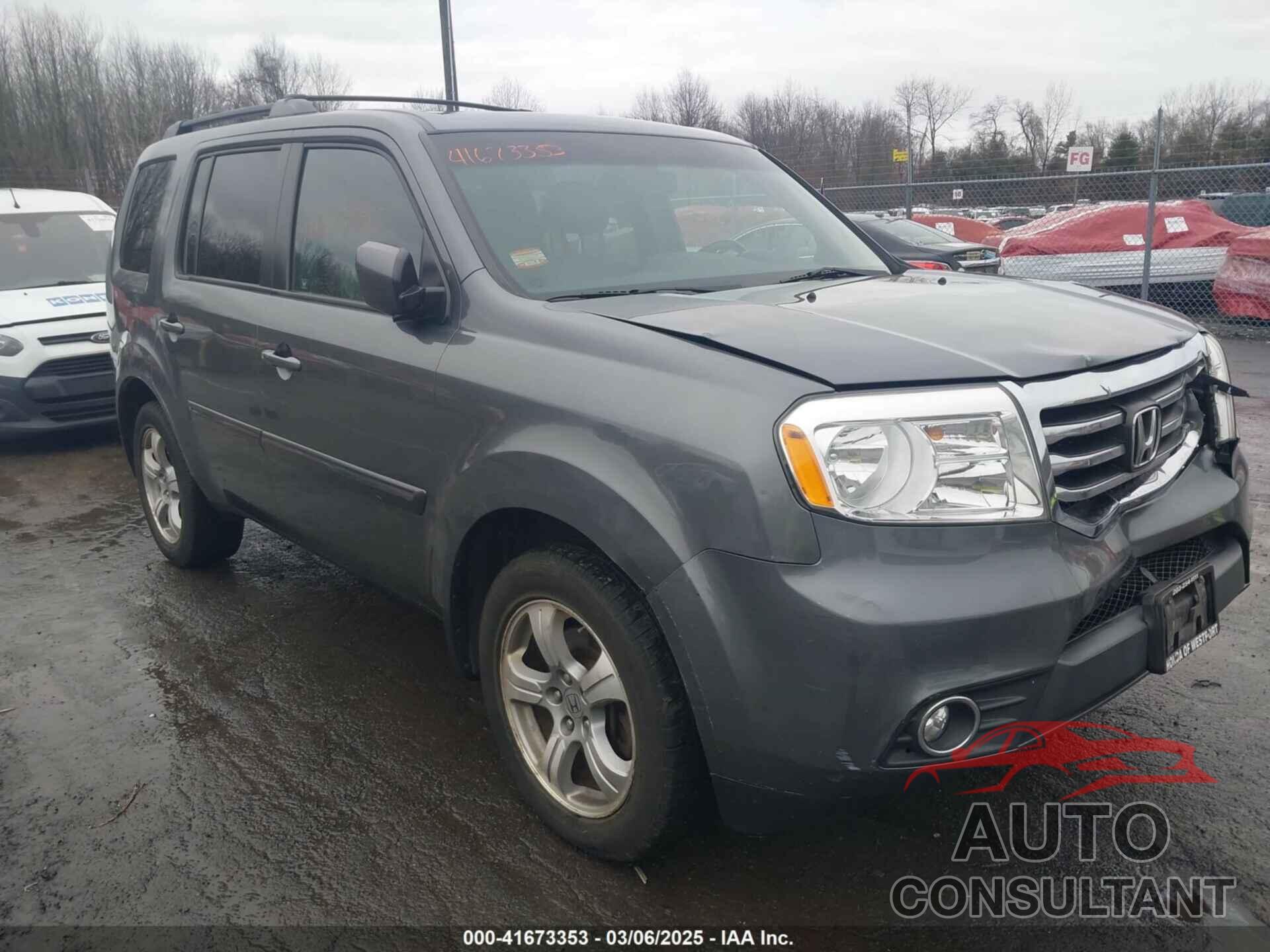 HONDA PILOT 2012 - 5FNYF4H59CB038311