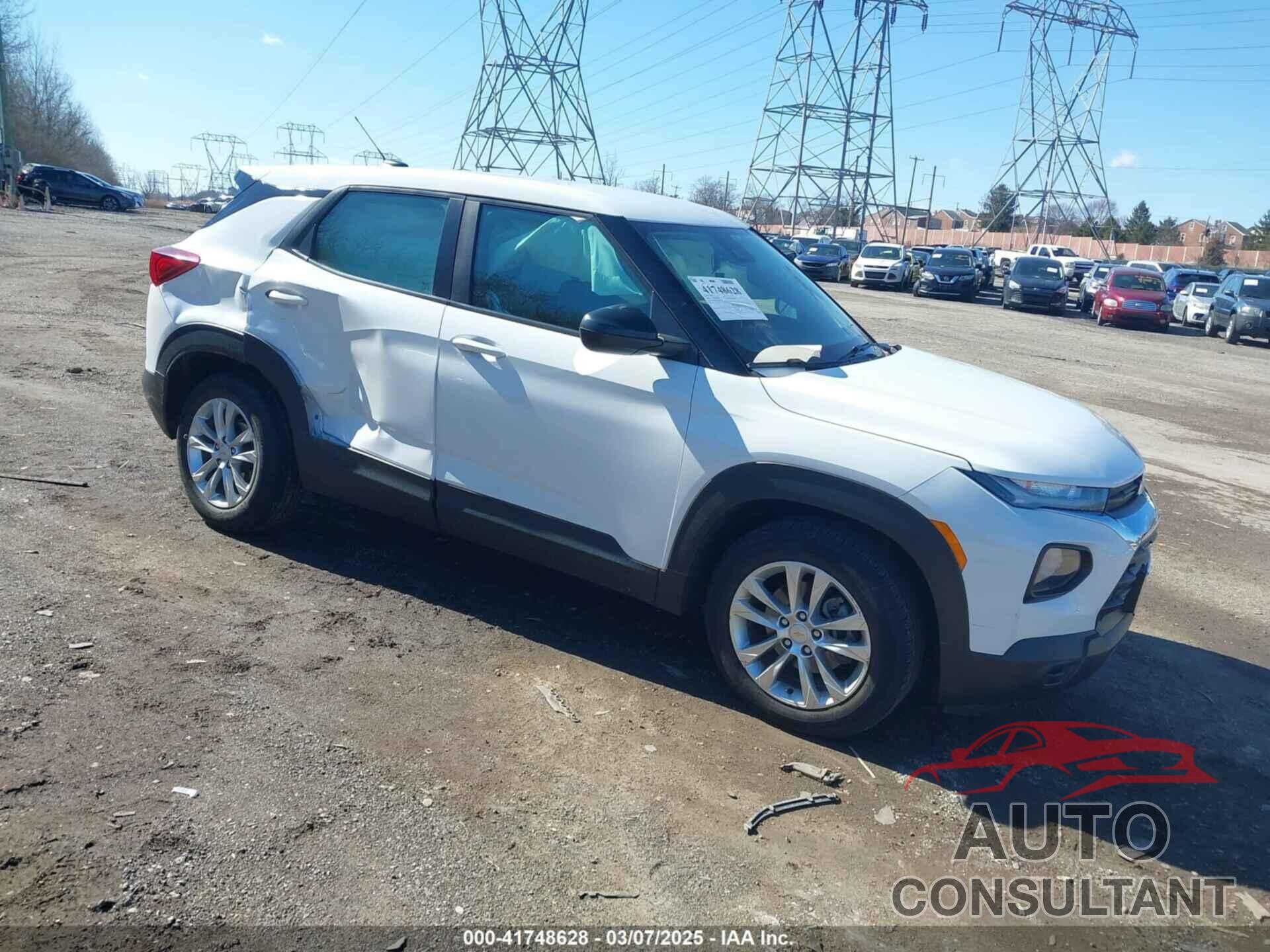 CHEVROLET TRAILBLAZER 2022 - KL79MMS2XNB106384