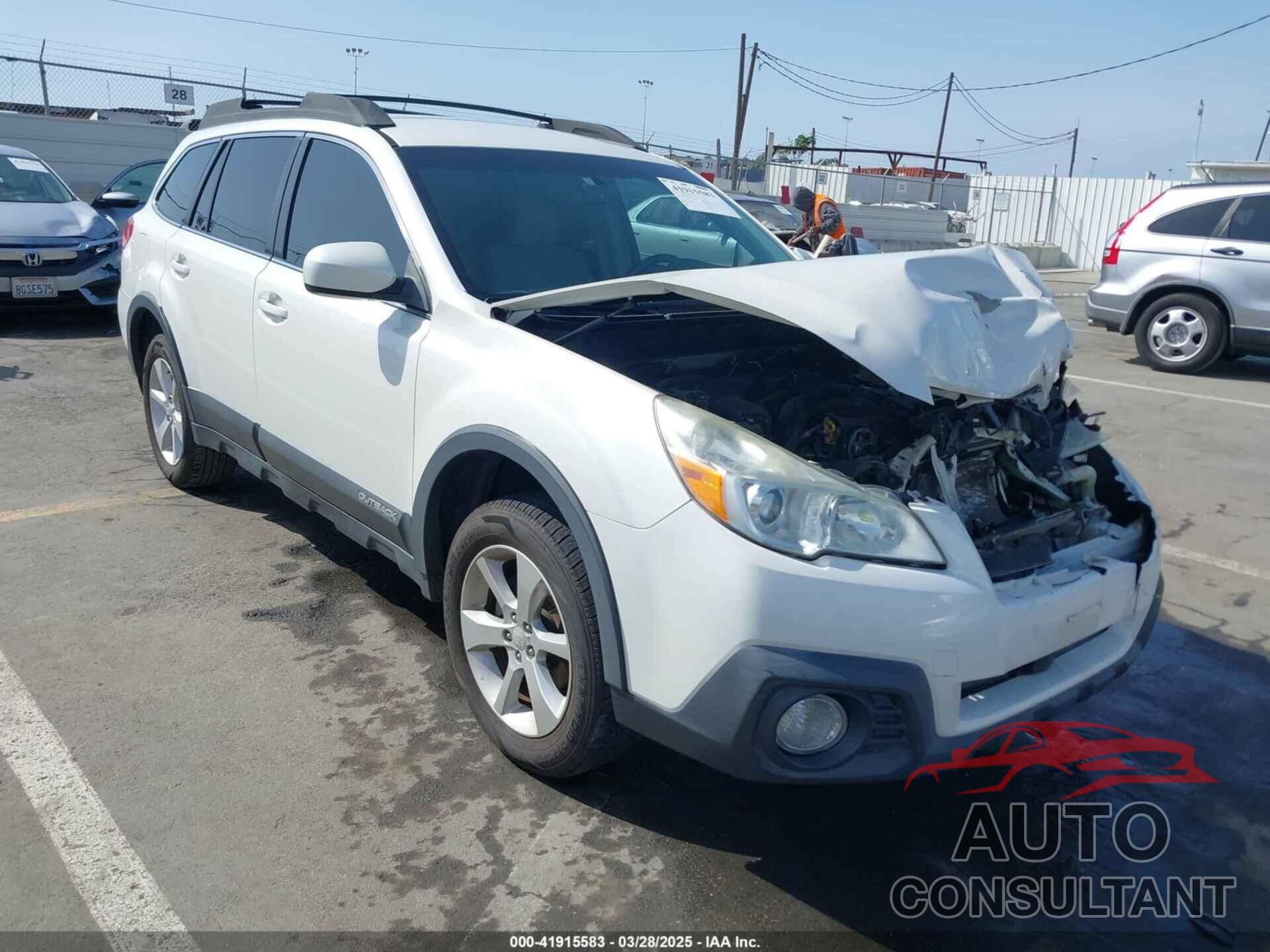 SUBARU OUTBACK 2013 - 4S4BRBCC2D3202709