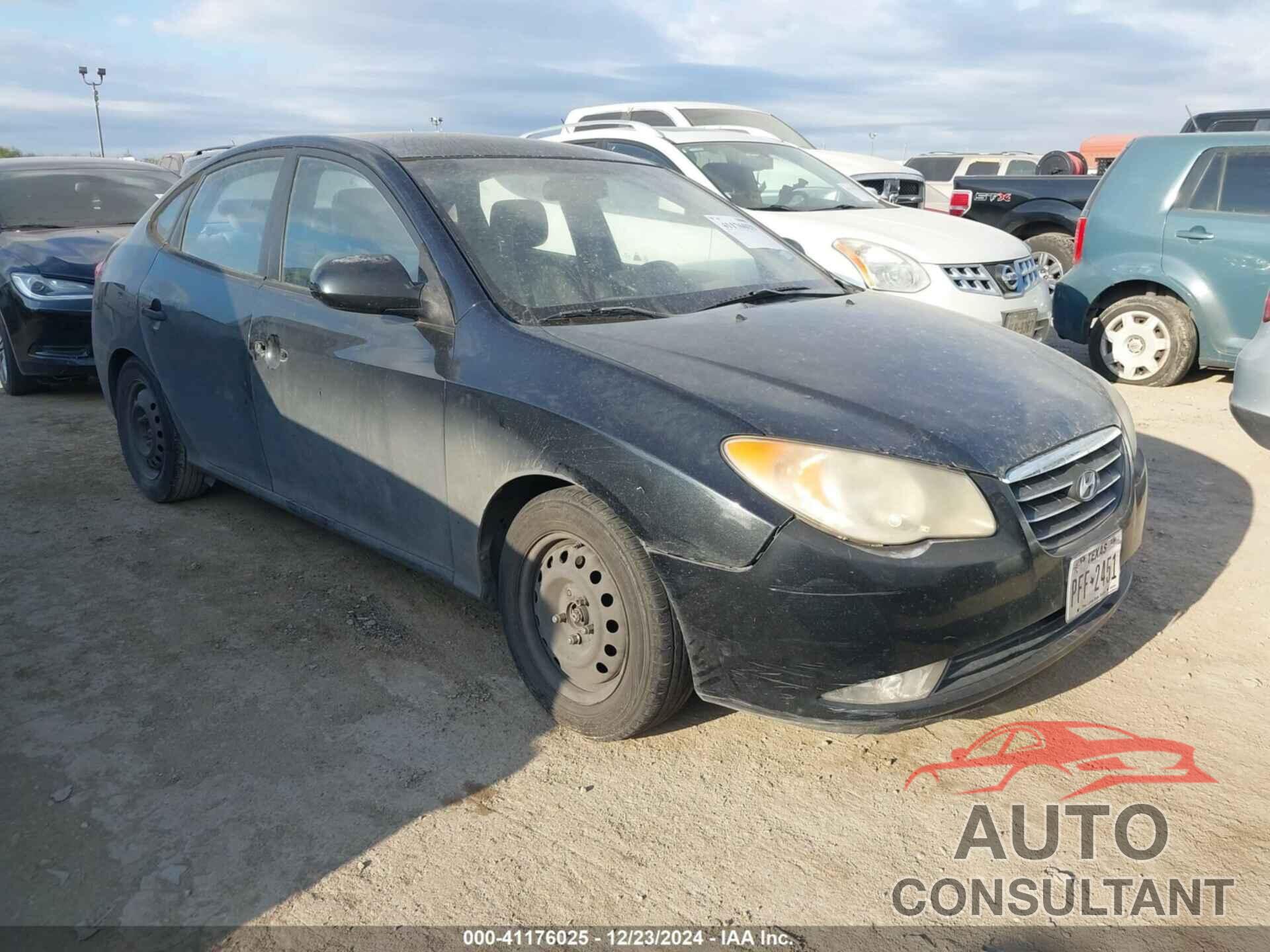 HYUNDAI ELANTRA 2009 - KMHDU46D19U625774