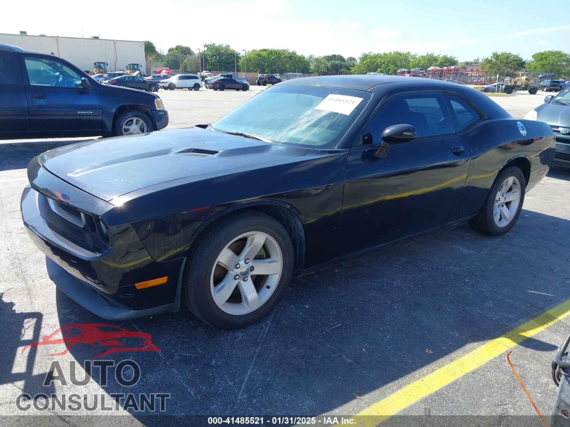 DODGE CHALLENGER 2012 - 2C3CDYAG3CH130970