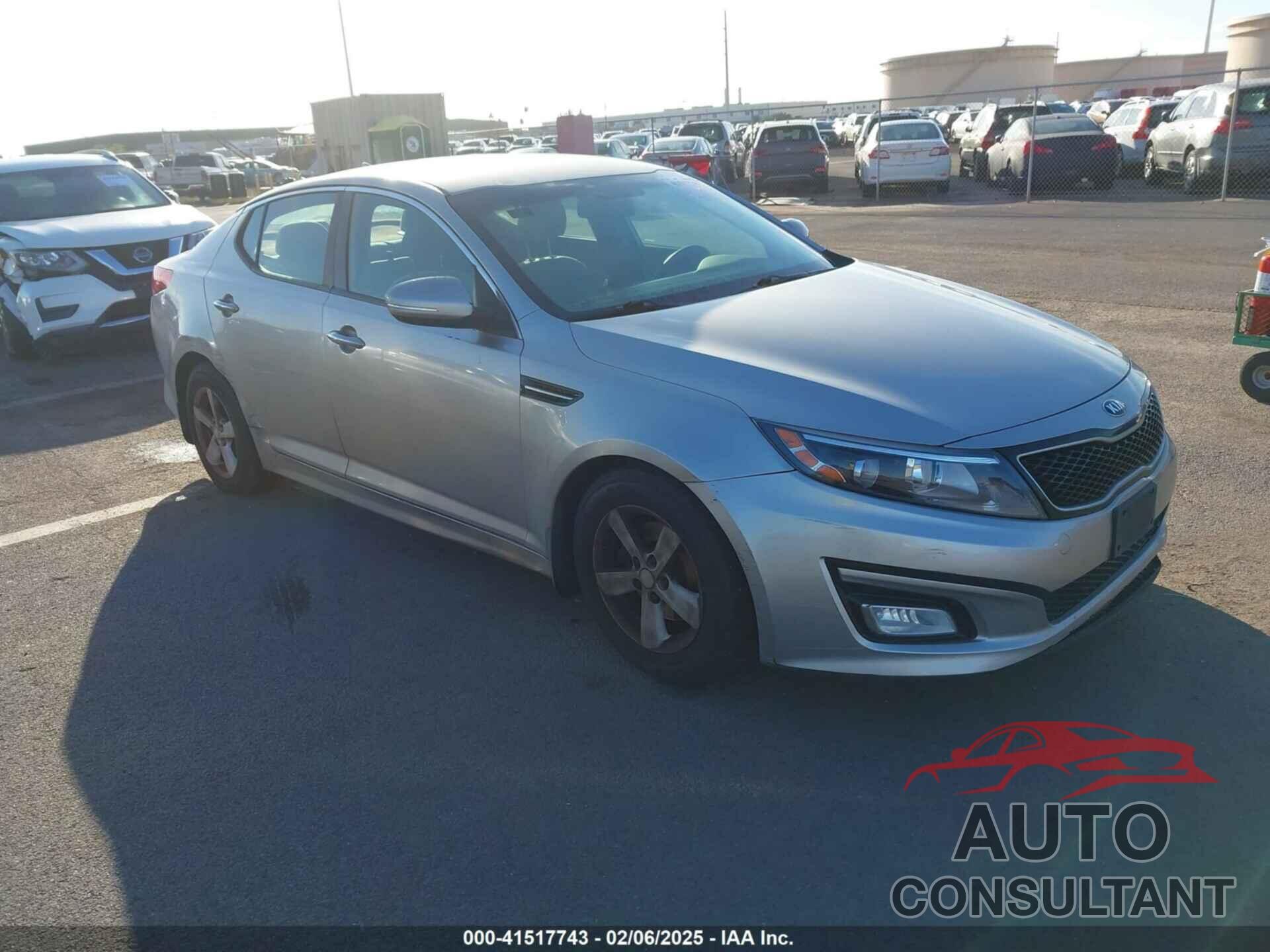 KIA OPTIMA 2014 - KNAGM4A77E5466294