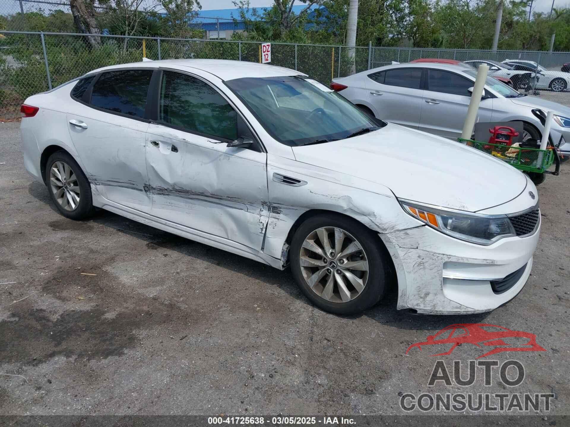 KIA OPTIMA 2018 - 5XXGT4L32JG251685