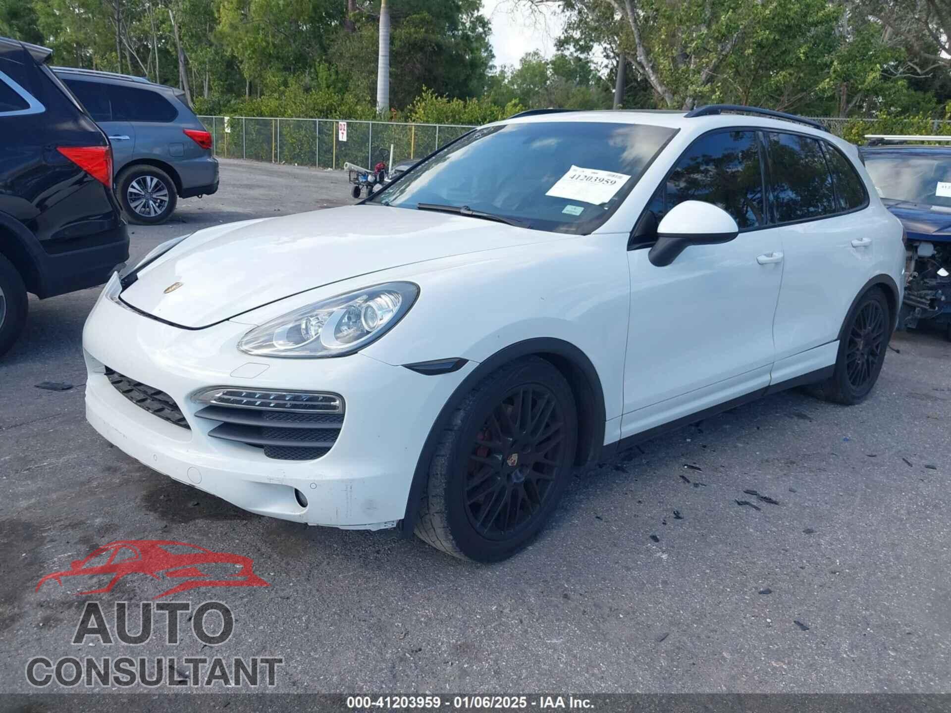 PORSCHE CAYENNE 2012 - WP1AB2A29CLA46695