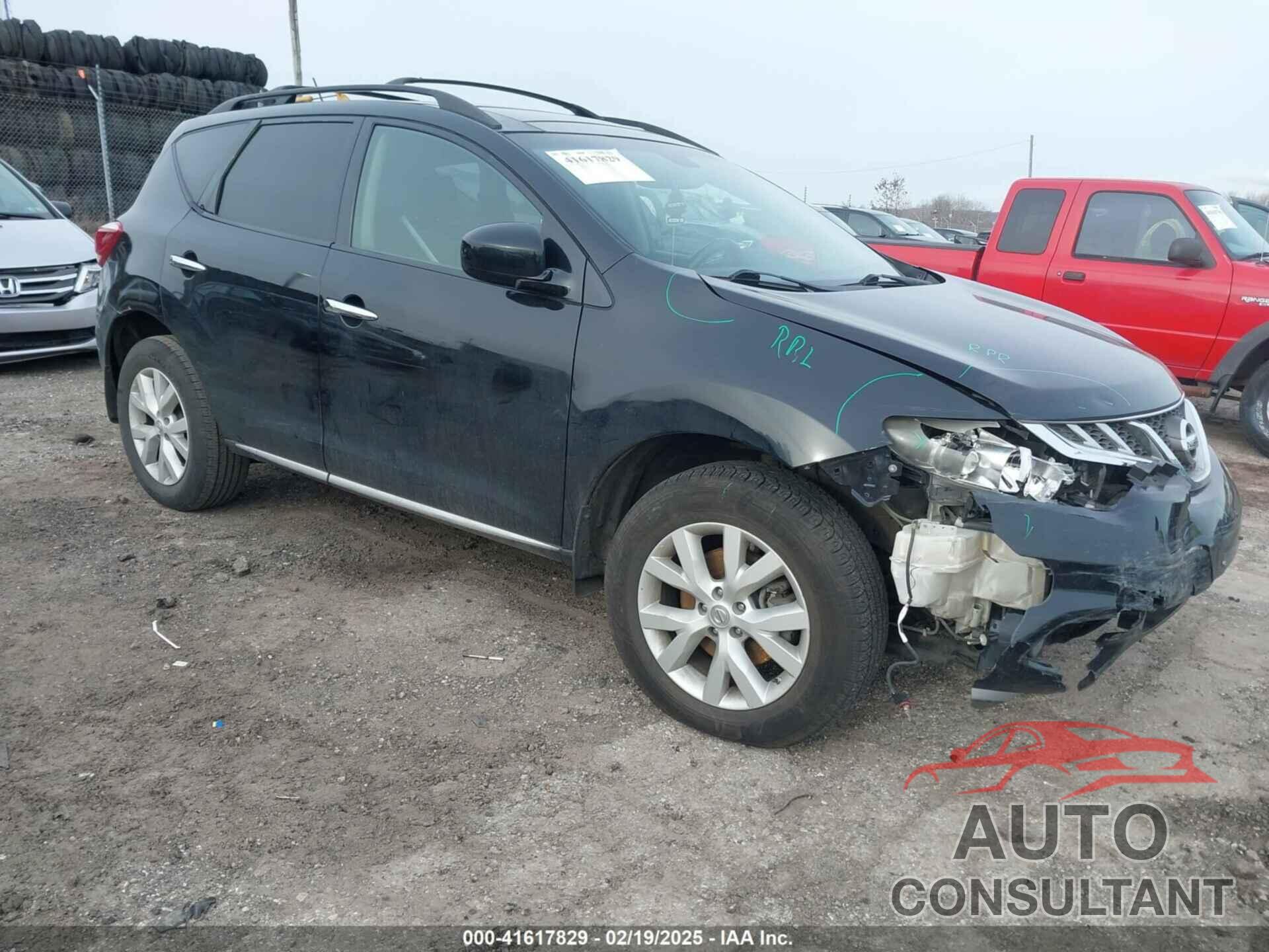 NISSAN MURANO 2011 - JN8AZ1MU7BW065901
