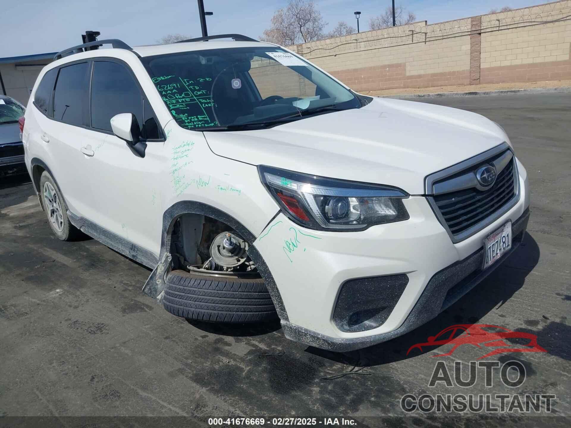 SUBARU FORESTER 2020 - JF2SKAJC4LH581561