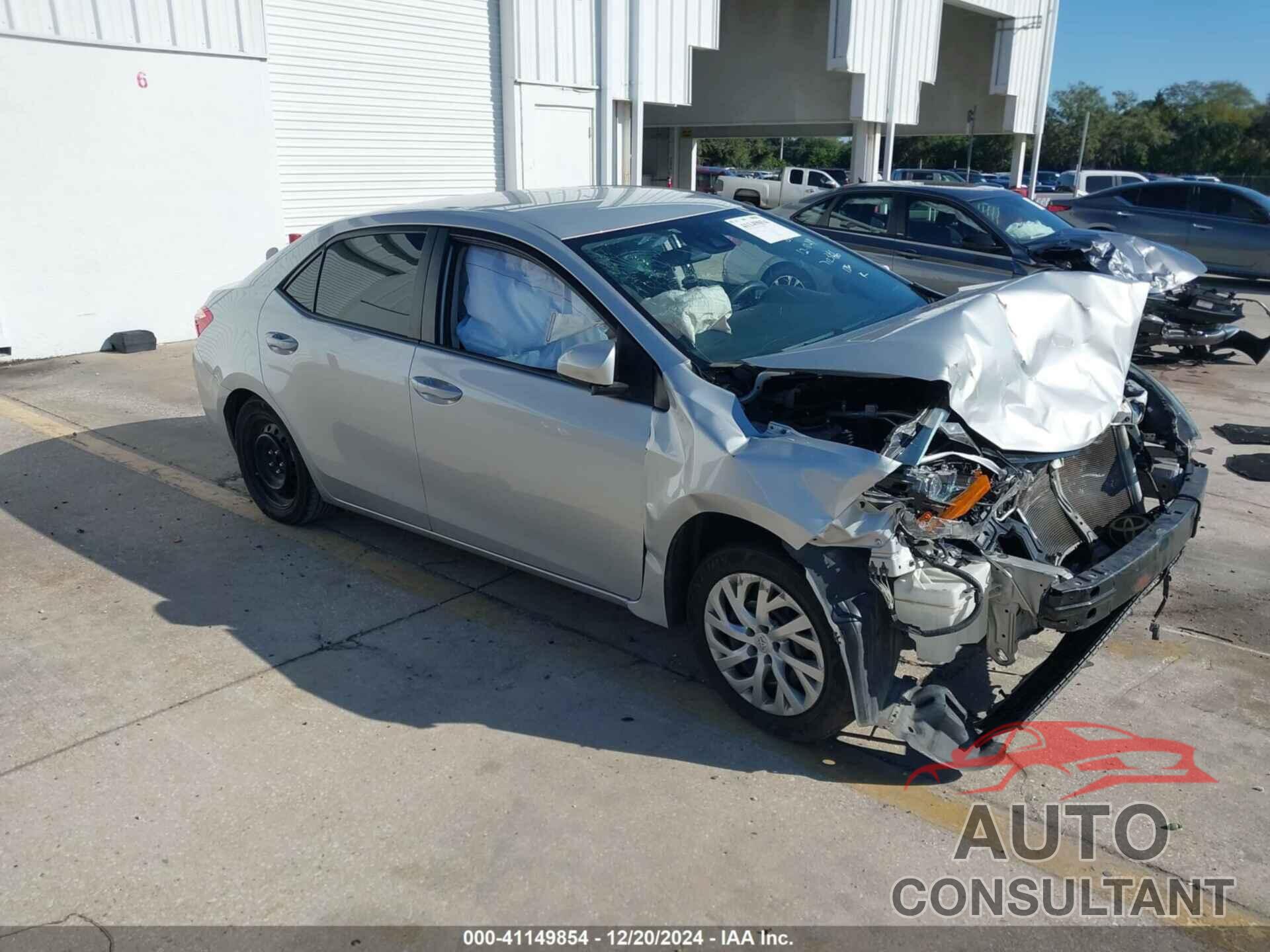 TOYOTA COROLLA 2019 - 5YFBURHE6KP926090