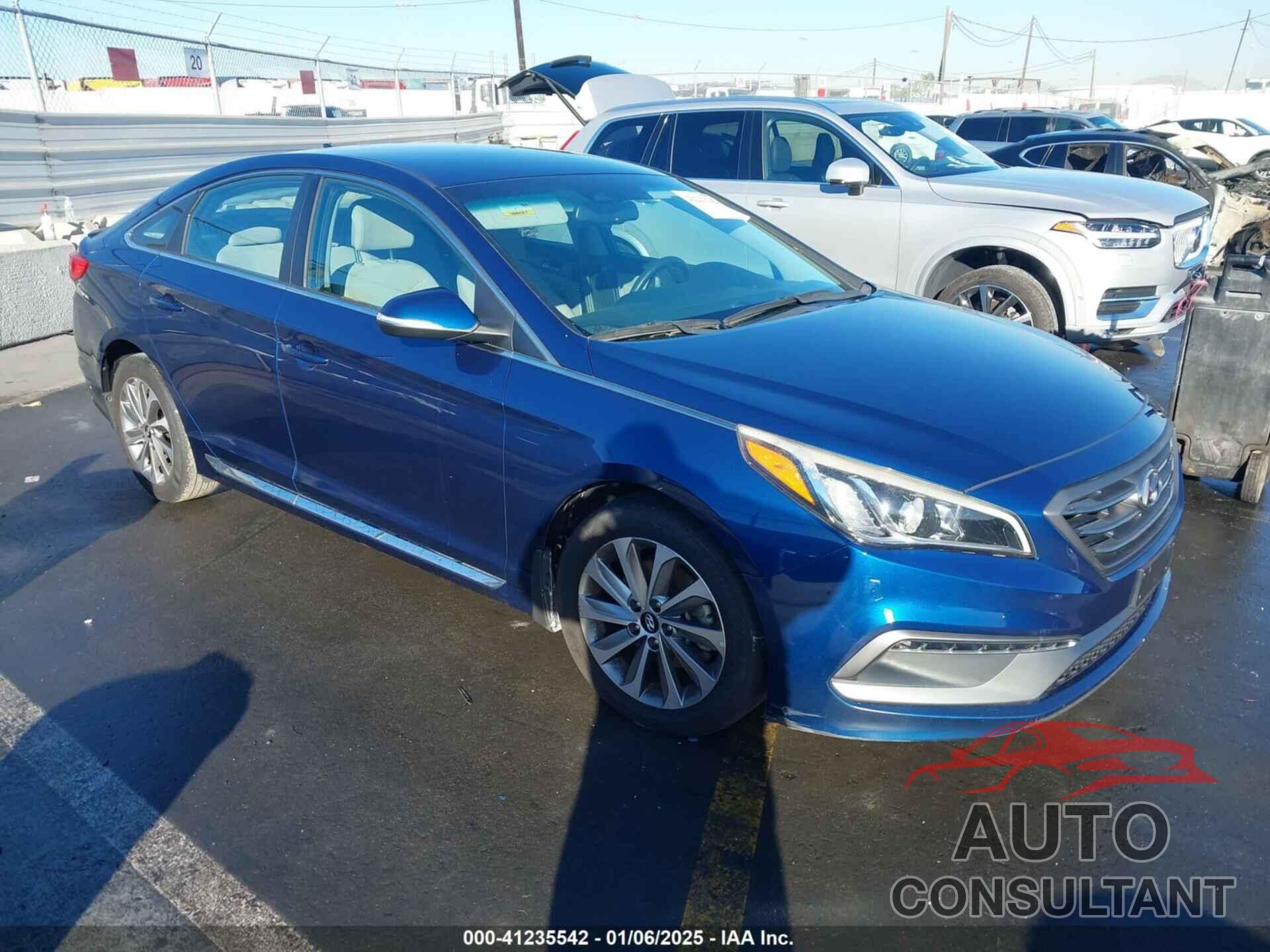 HYUNDAI SONATA 2017 - 5NPE34AF3HH438369