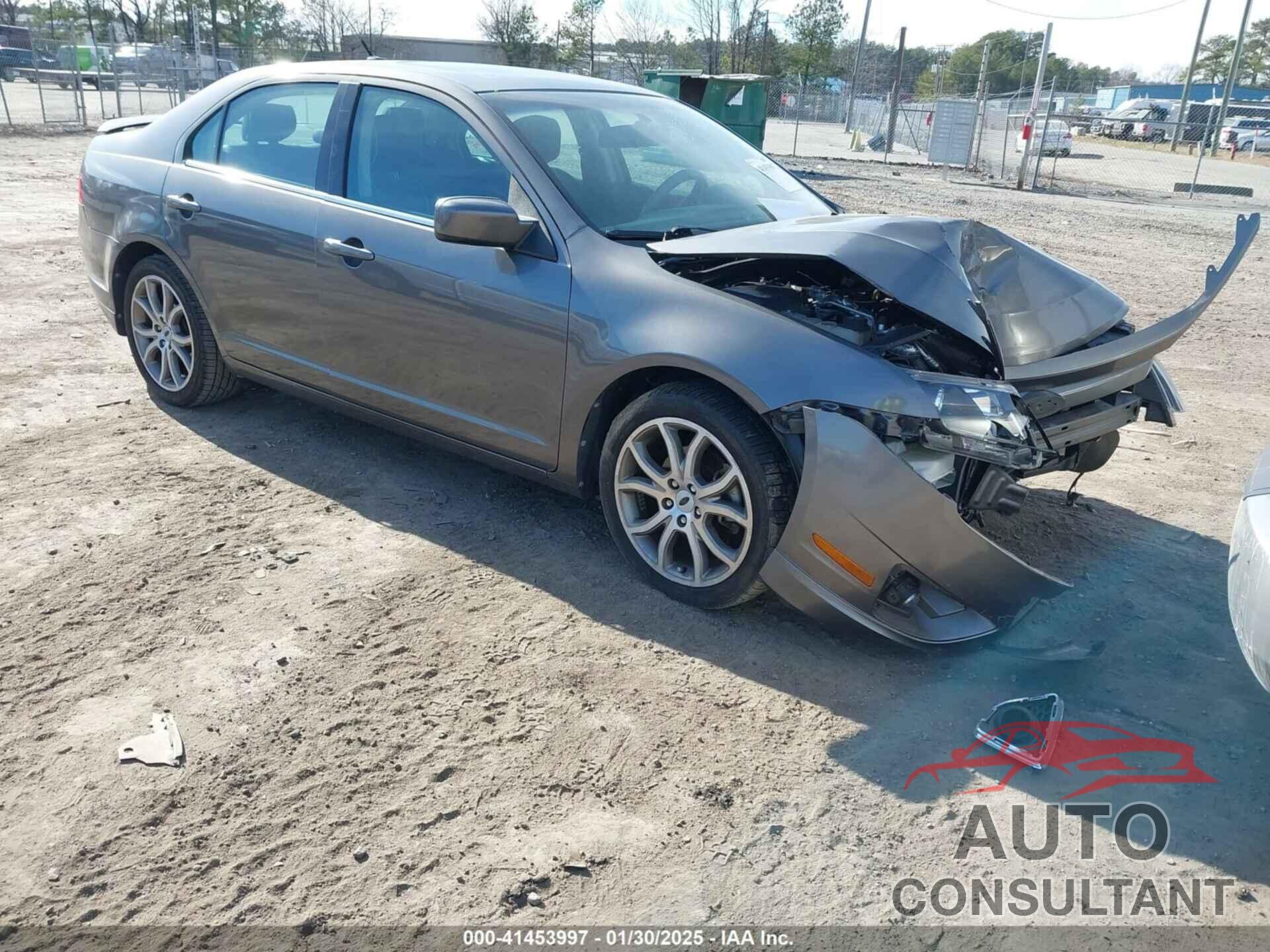 FORD FUSION 2012 - 3FAHP0HA6CR179974