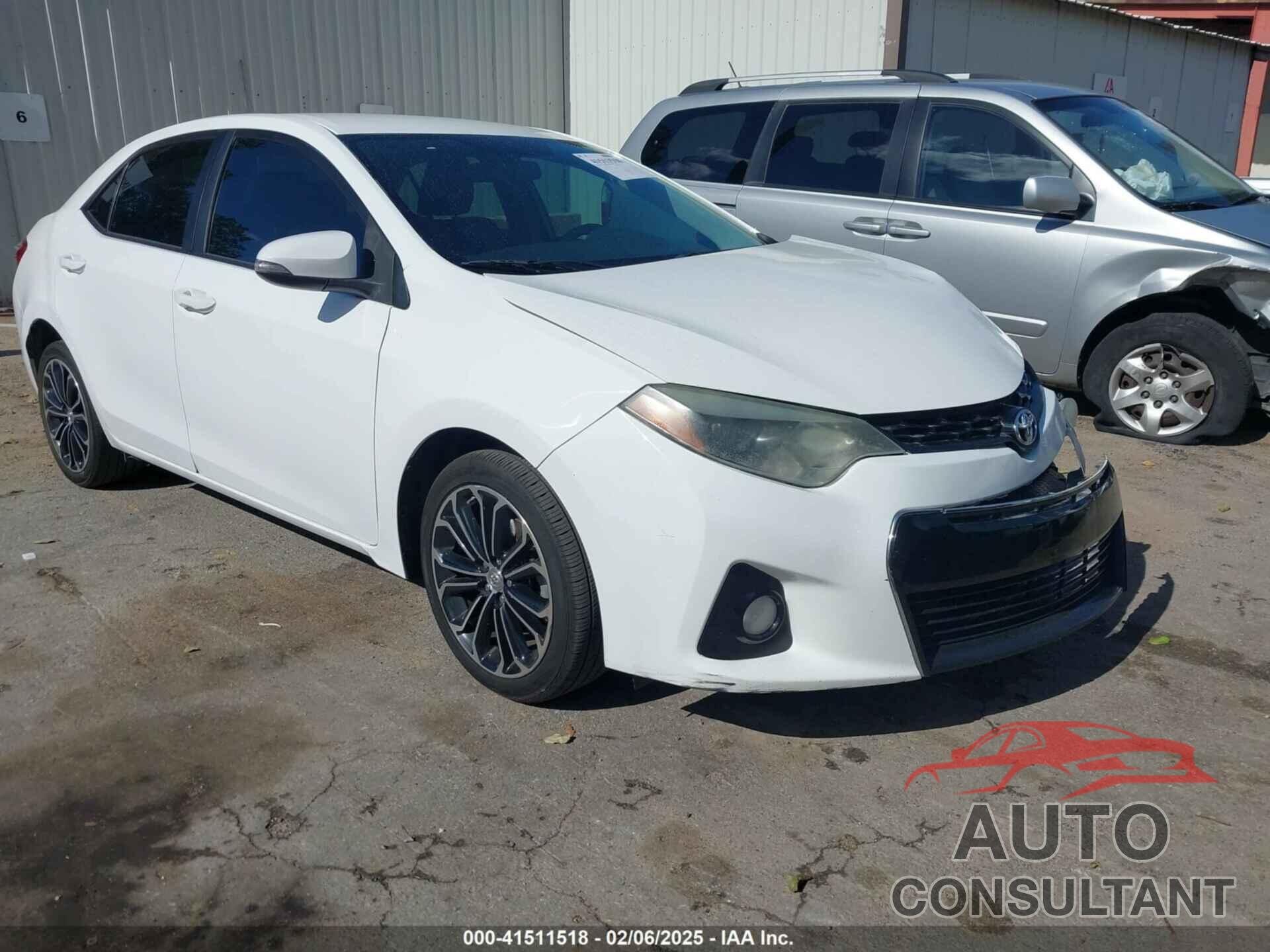 TOYOTA COROLLA 2015 - 5YFBURHEXFP309300