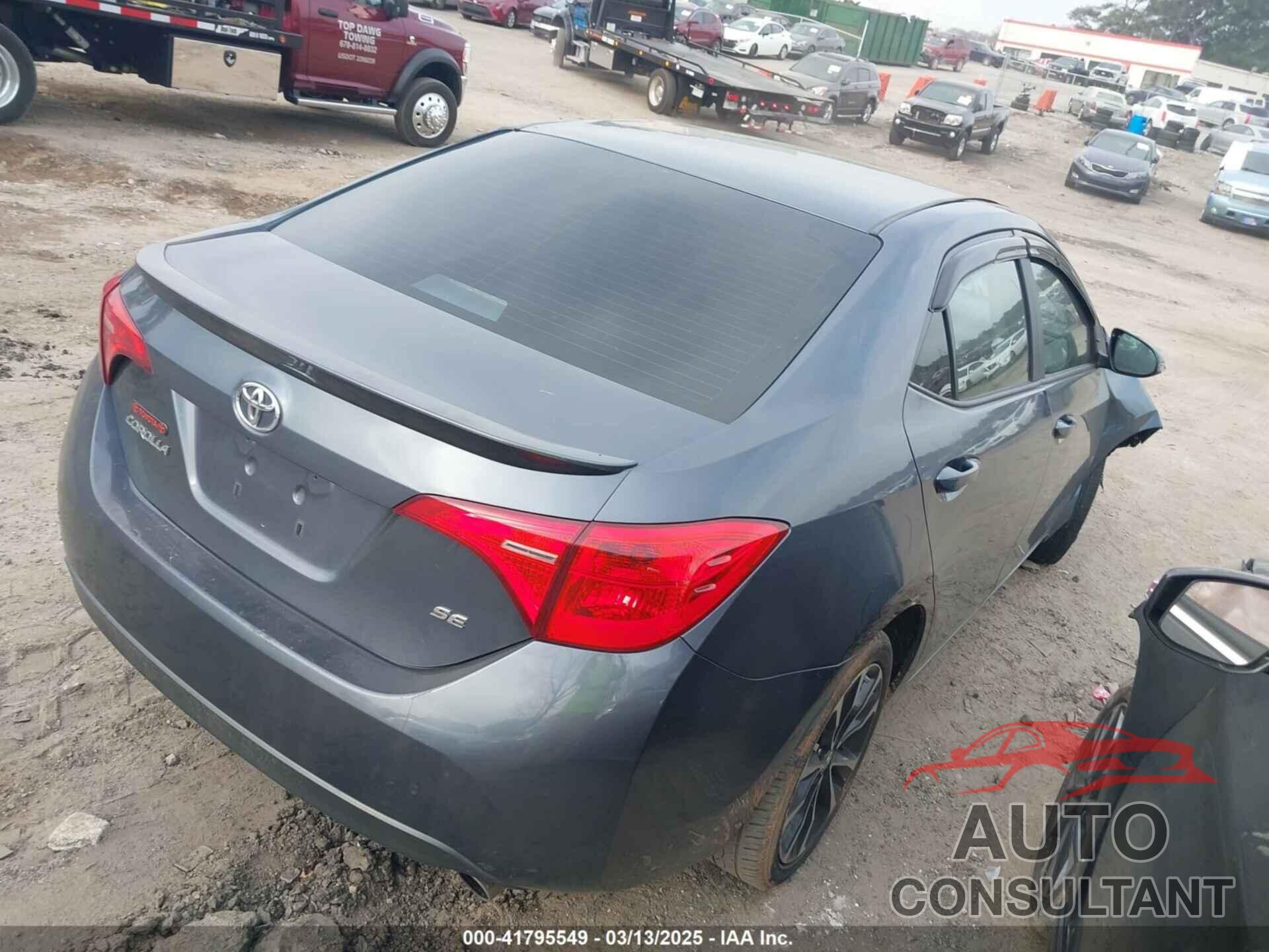 TOYOTA COROLLA 2018 - 5YFBURHE3JP831775