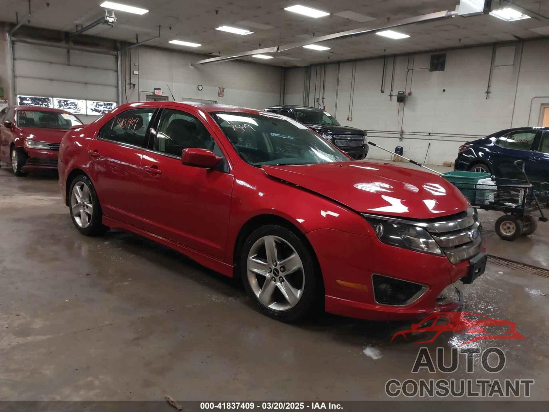 FORD FUSION 2011 - 3FAHP0KC9BR254465