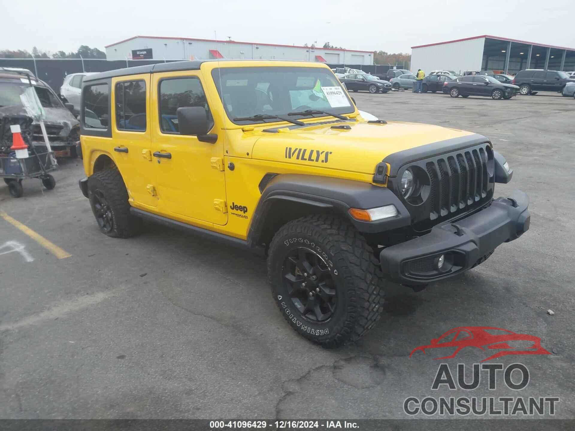 JEEP WRANGLER UNLIMITED 2021 - 1C4HJXDN1MW650103