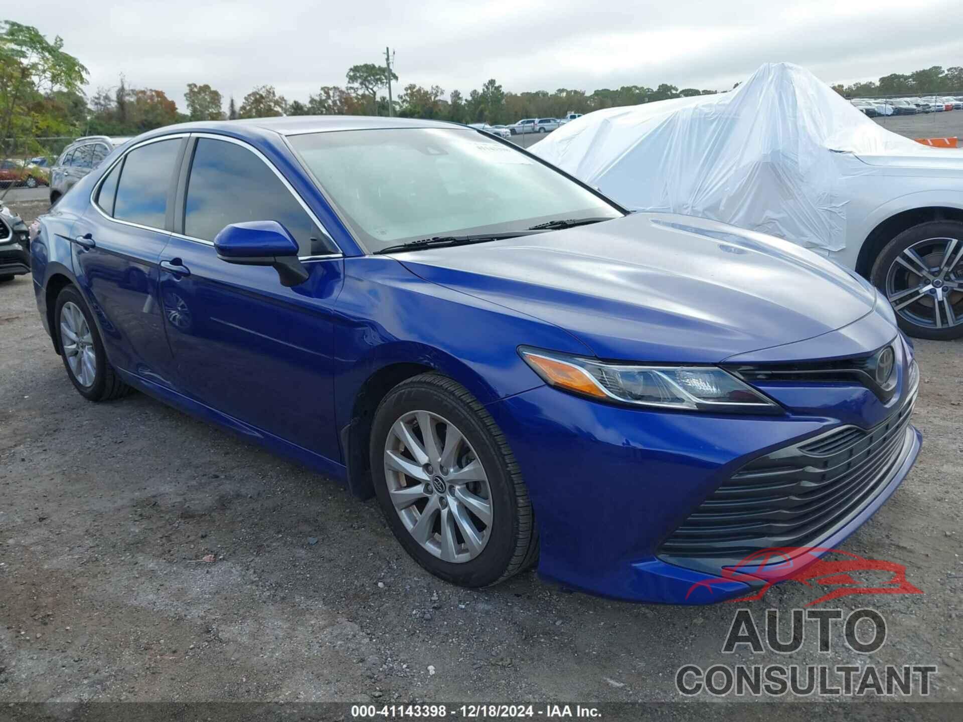 TOYOTA CAMRY 2018 - JTNB11HK9J3004819