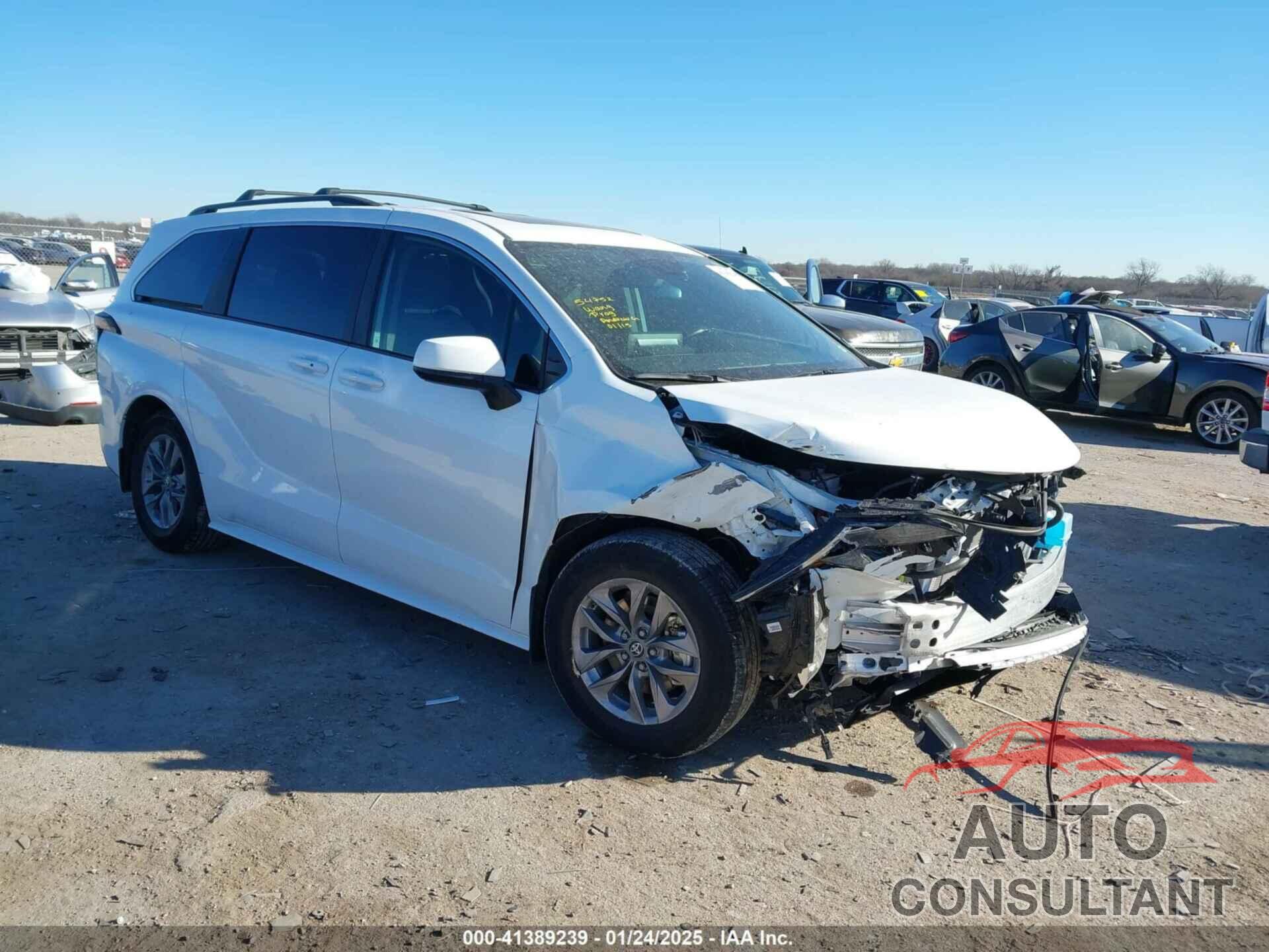 TOYOTA SIENNA 2024 - 5TDBRKEC0RS217006