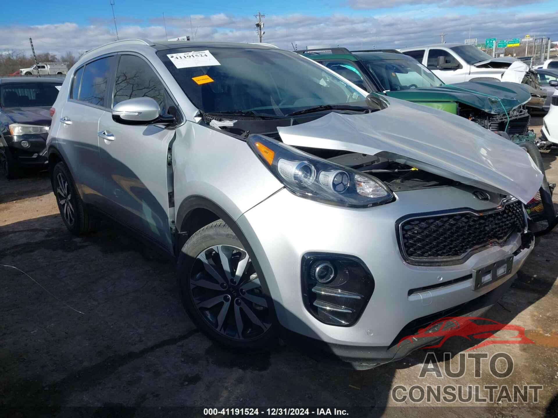 KIA SPORTAGE 2017 - KNDPN3AC0H7155628