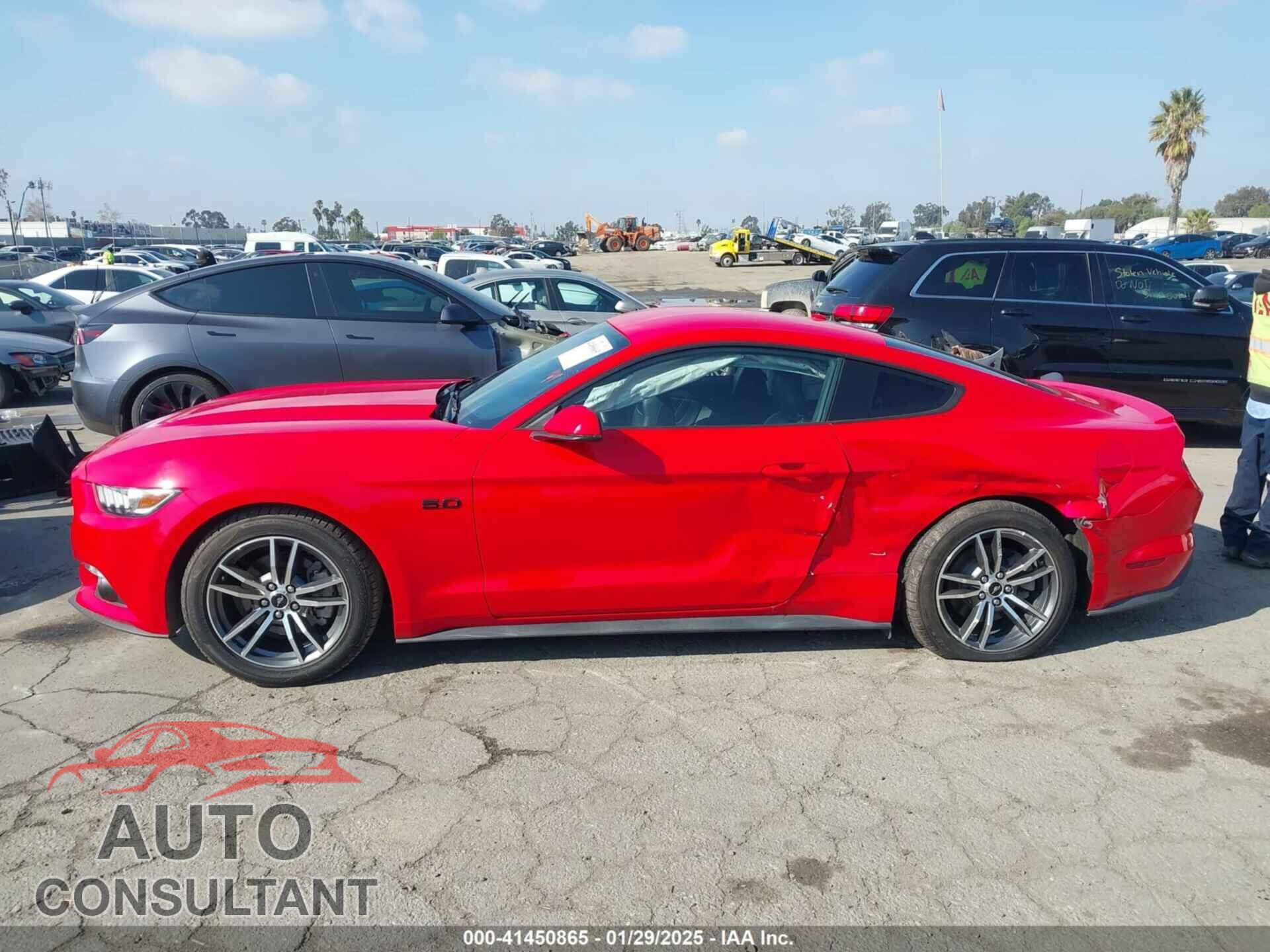 FORD MUSTANG 2017 - 1FA6P8TH5H5277821