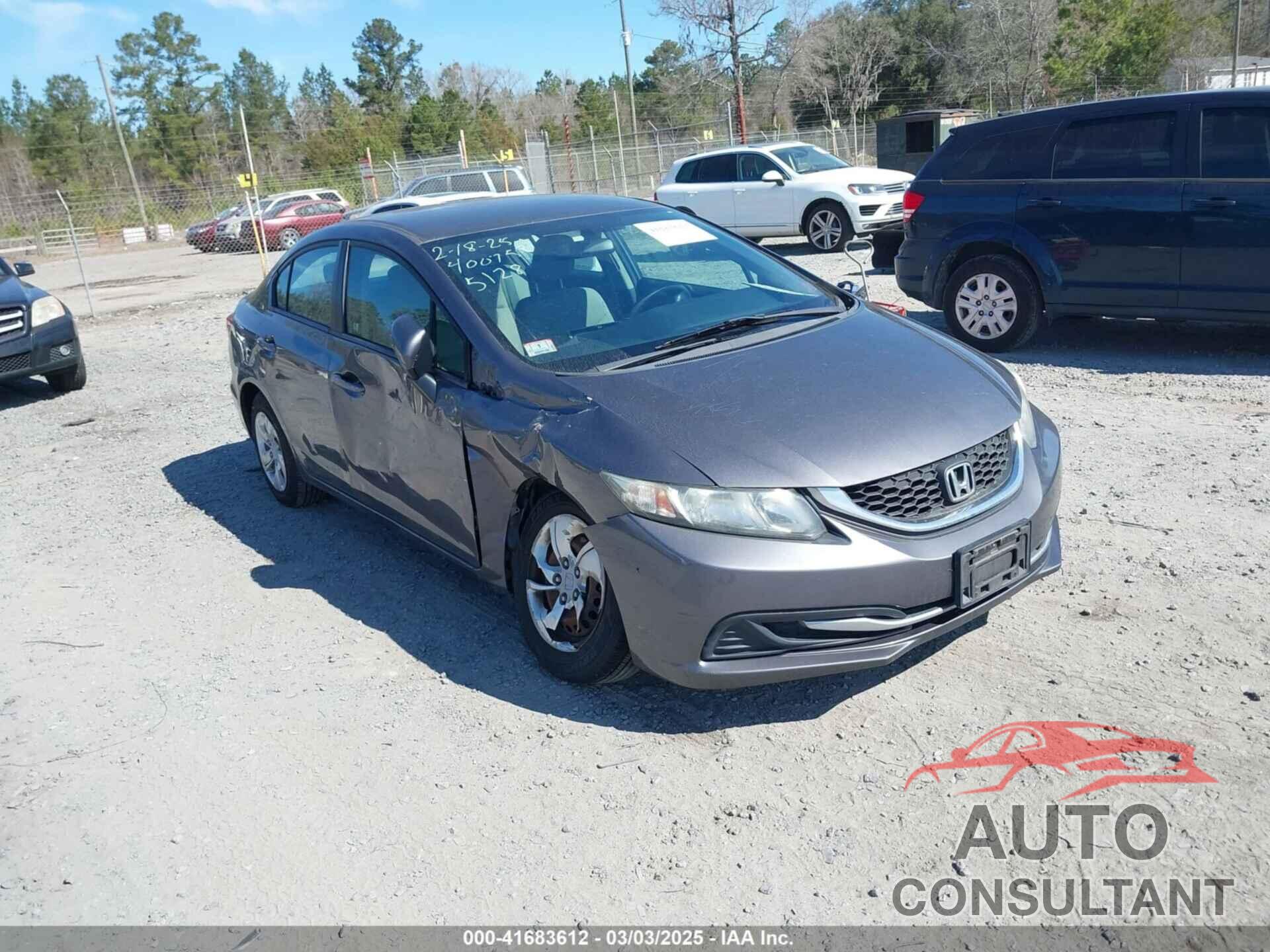 HONDA CIVIC 2014 - 19XFB2F58EE245128