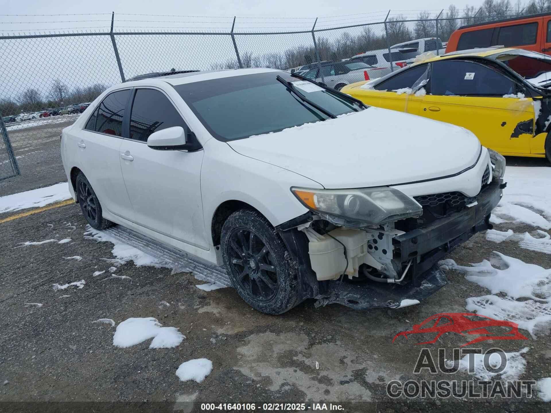 TOYOTA CAMRY 2012 - 4T1BF1FK1CU554095