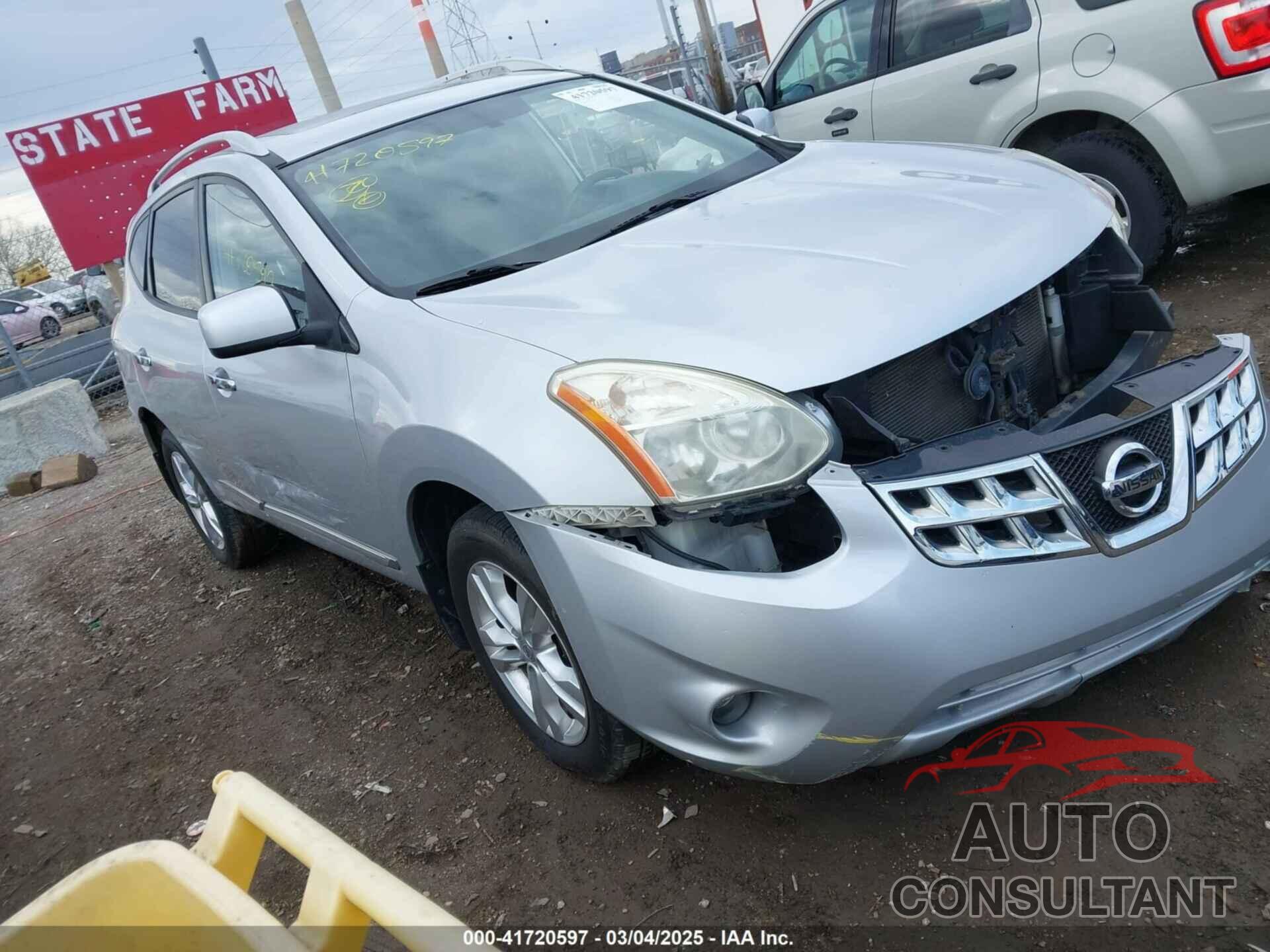 NISSAN ROGUE 2013 - JN8AS5MV5DW129070