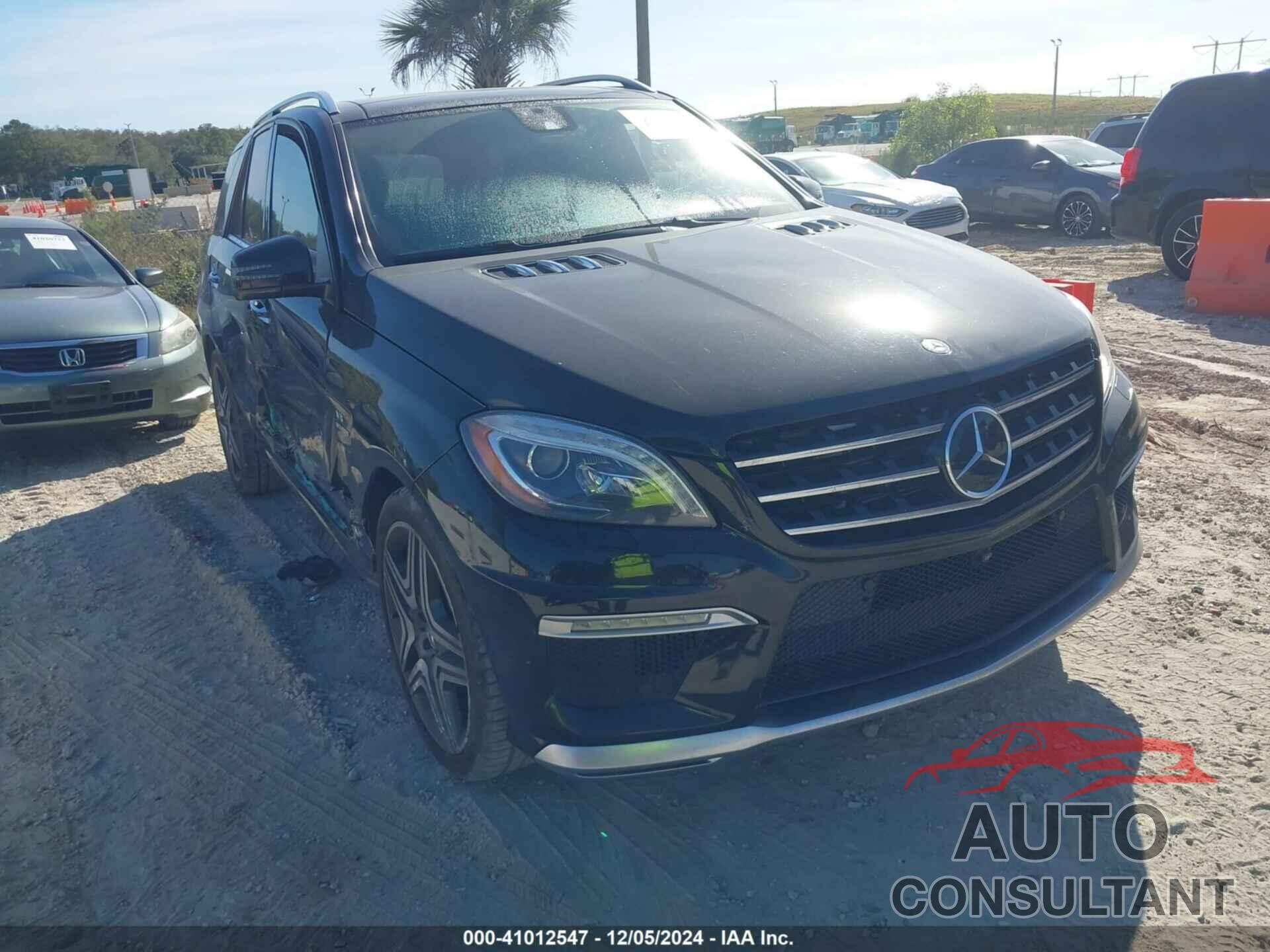 MERCEDES-BENZ ML63AMG 2014 - 4JGDA7EB5EA382539