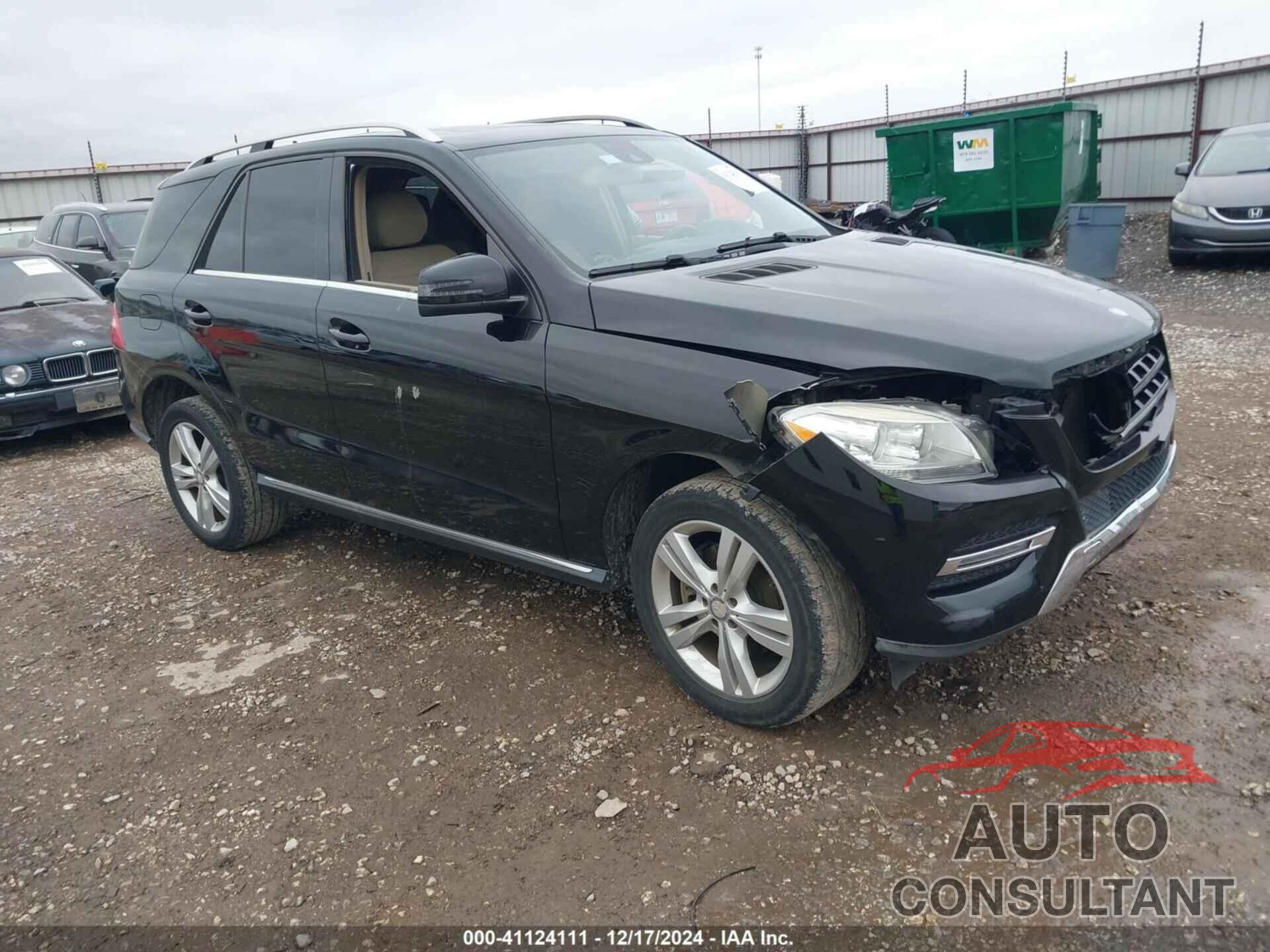 MERCEDES-BENZ ML 350 2015 - 4JGDA5HB0FA440669